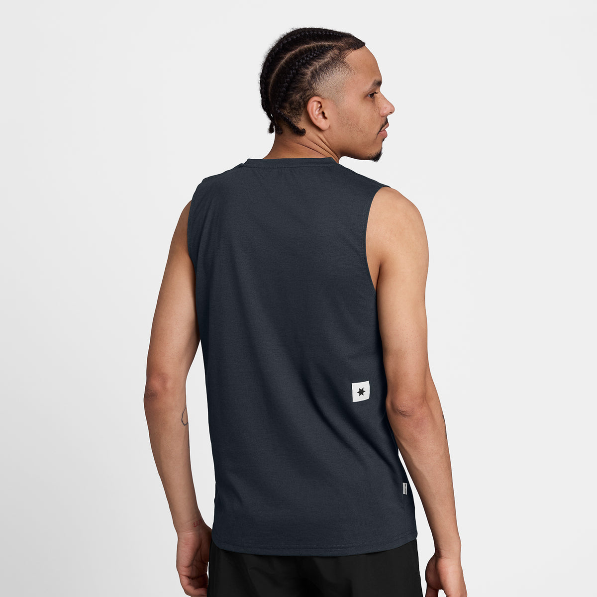 モーションシングレット SM30001c6001 Clean Motion Tank - Grey [メンズ]