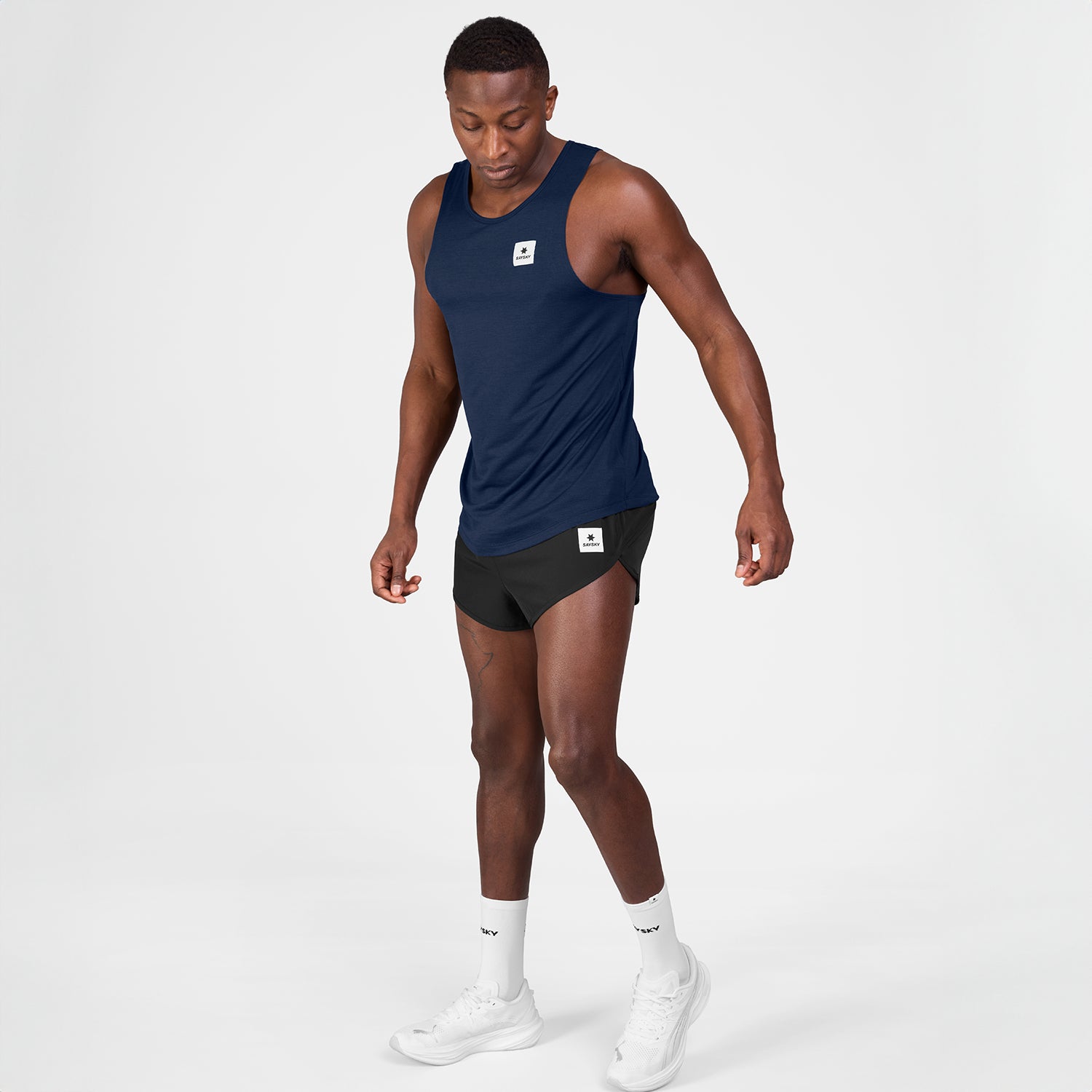 レースシングレット SM30002c201 Clean Combat Pro Singlet - Blue [メンズ]