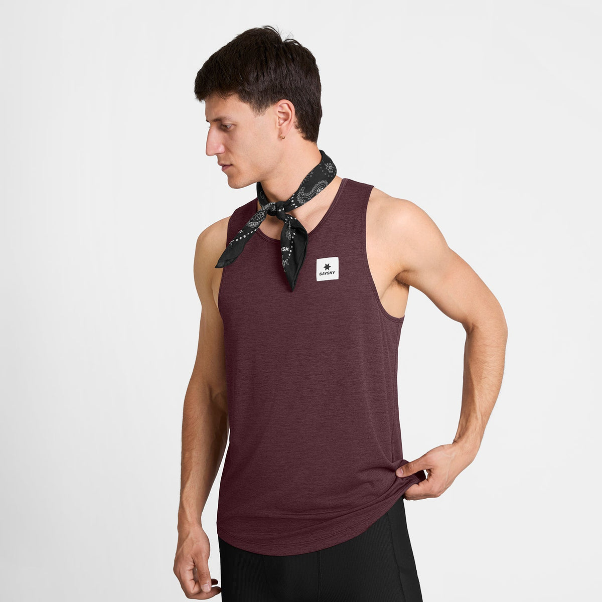 レースシングレット SM30002c5011 Clean Combat Pro Singlet - Burgundy [メンズ]
