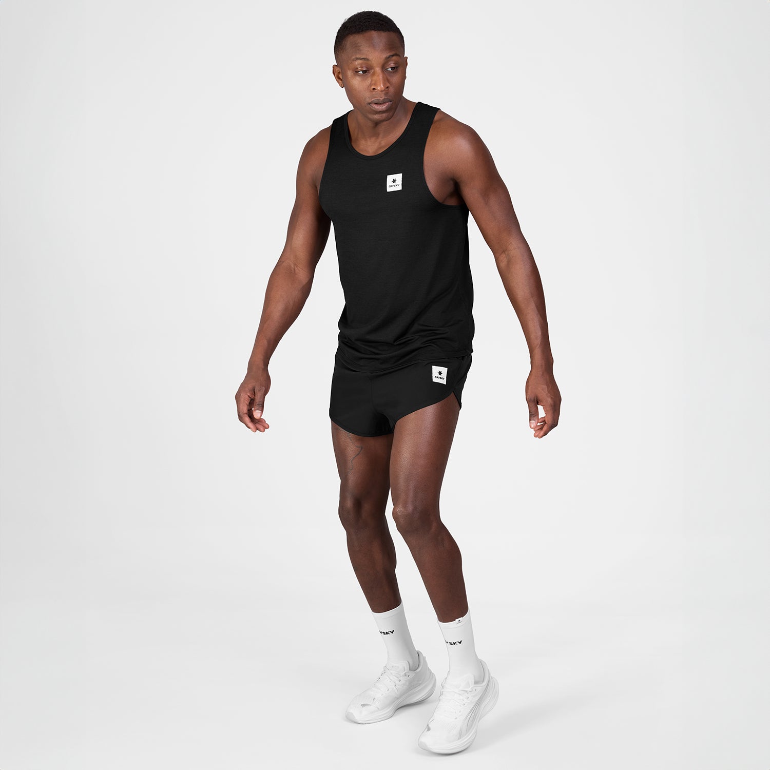 レースシングレット SM30002c901 Clean Combat Pro Singlet - Black [メンズ]