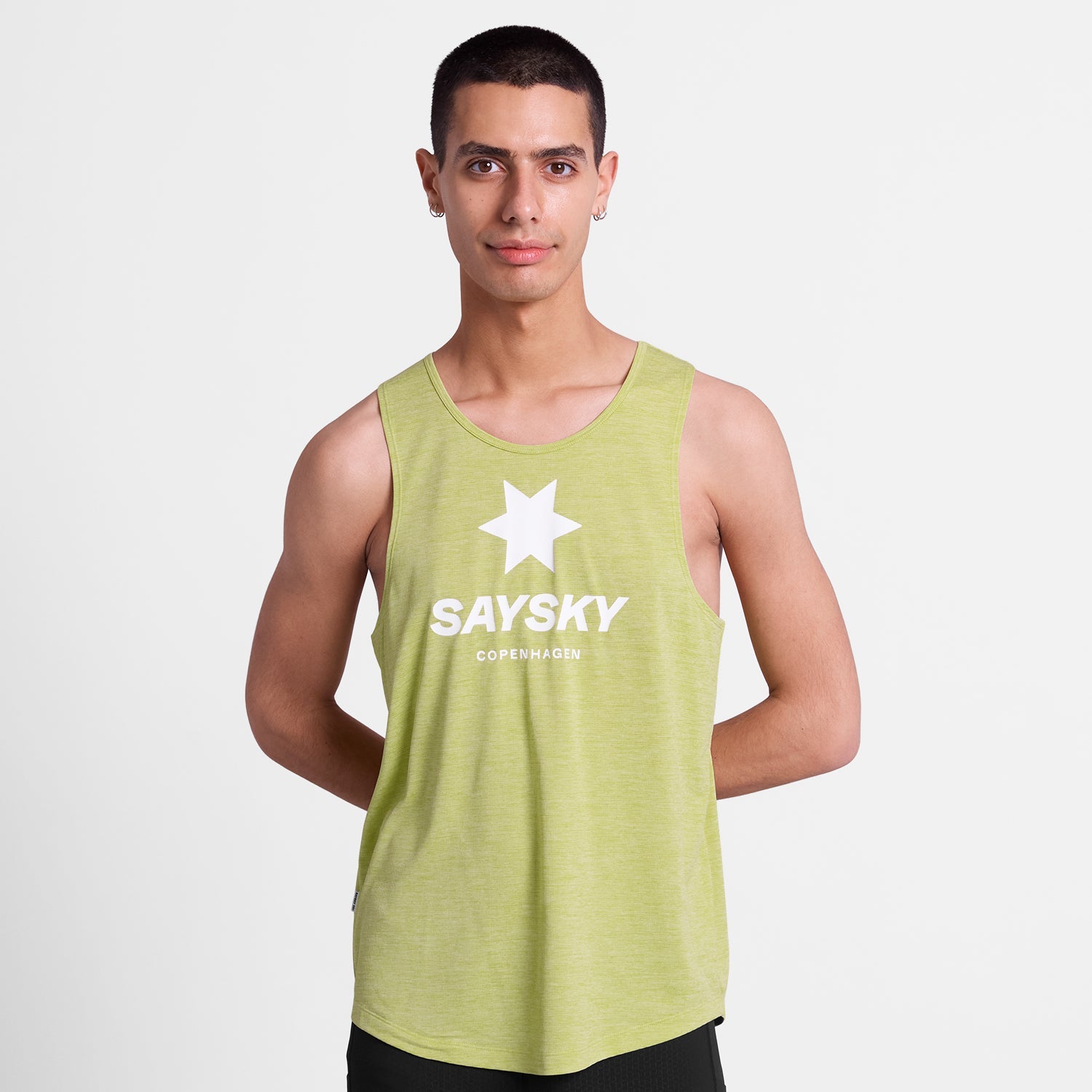 レースシングレット SM30003c4009 Logo Combat Pro Singlet - Yellow [メンズ]