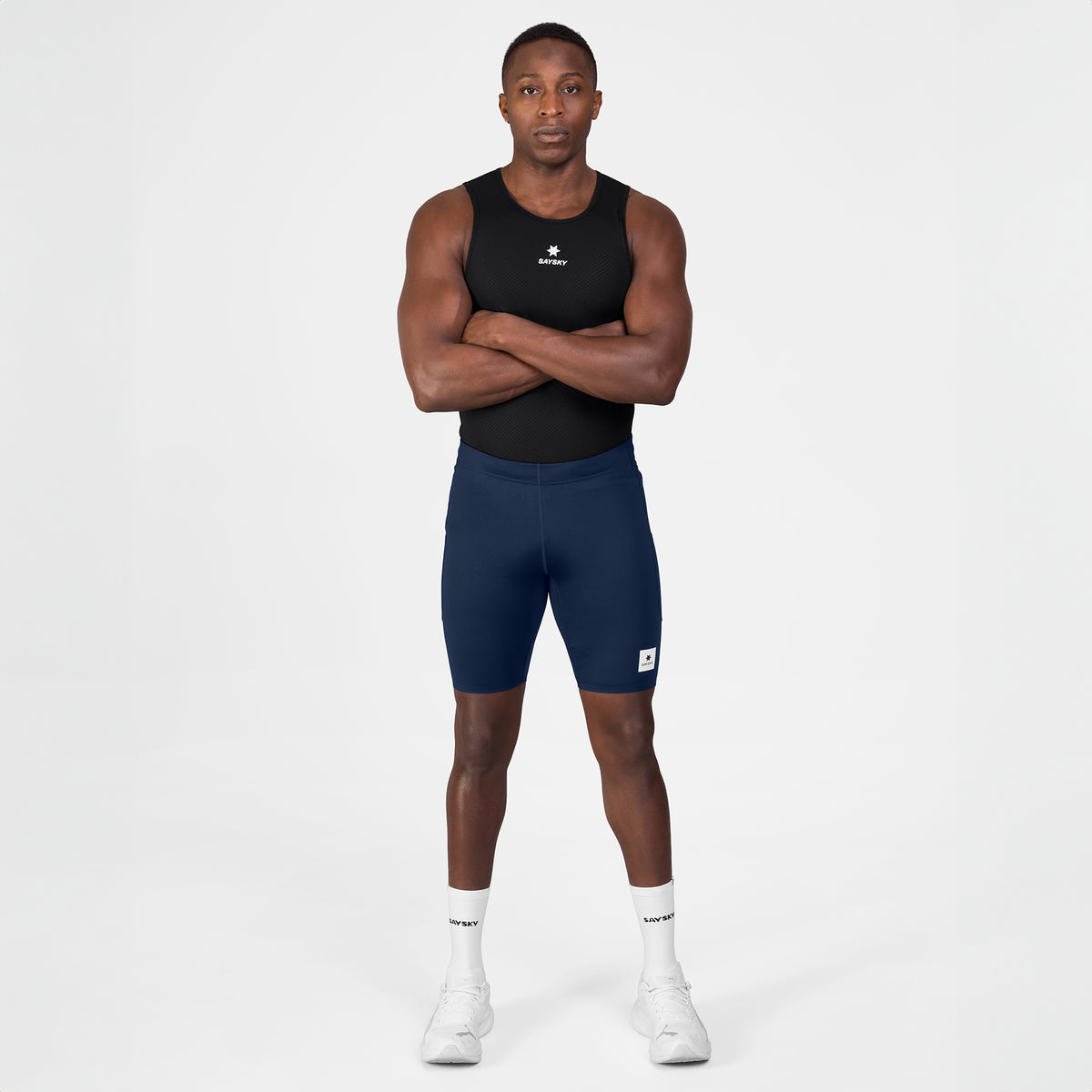 ベースレイヤー SM30004c901 Mesh Base Layer Singlet - Black [メンズ]
