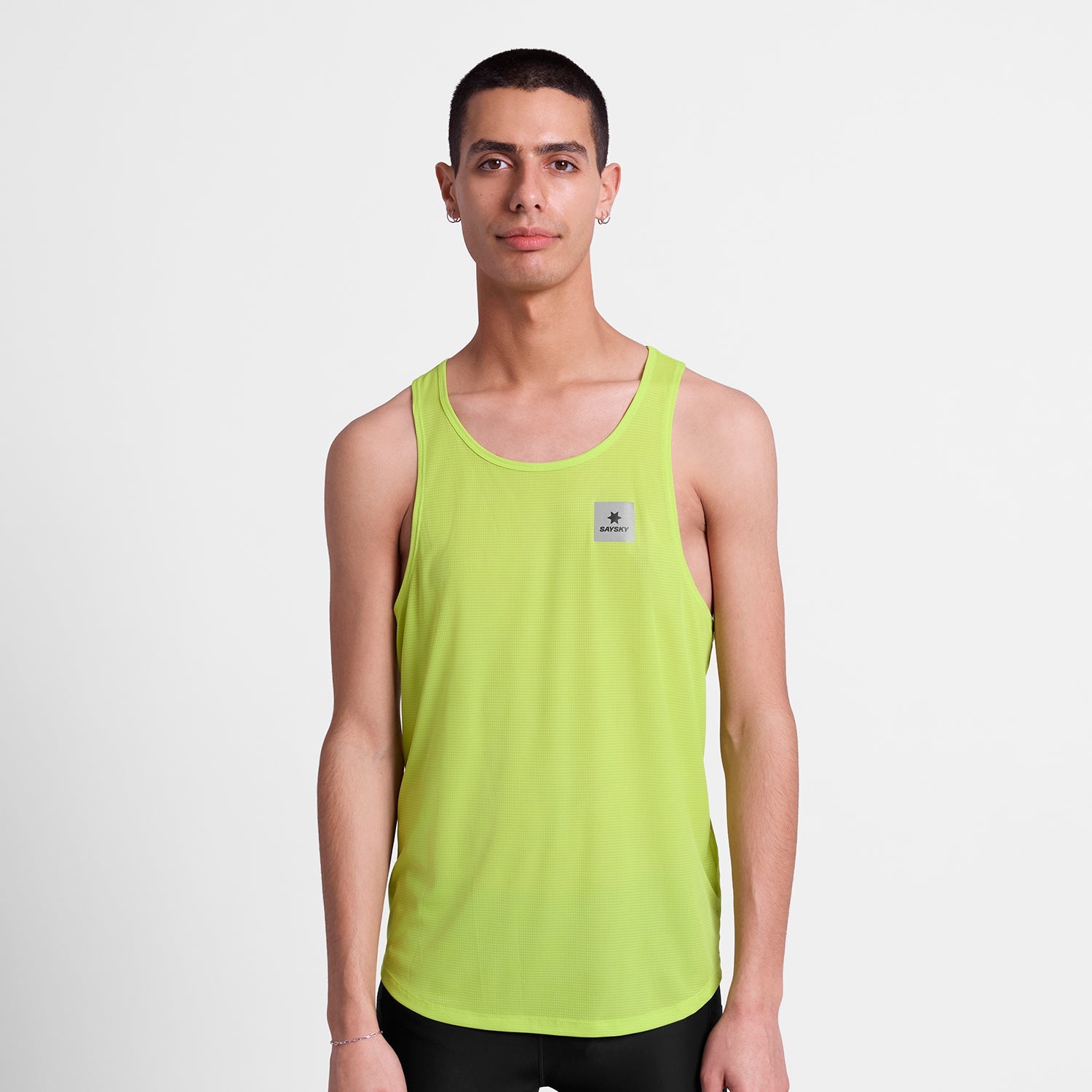 レースシングレット SM30009c1068 Reactive Flow Singlet - Yellowlogo [メンズ]