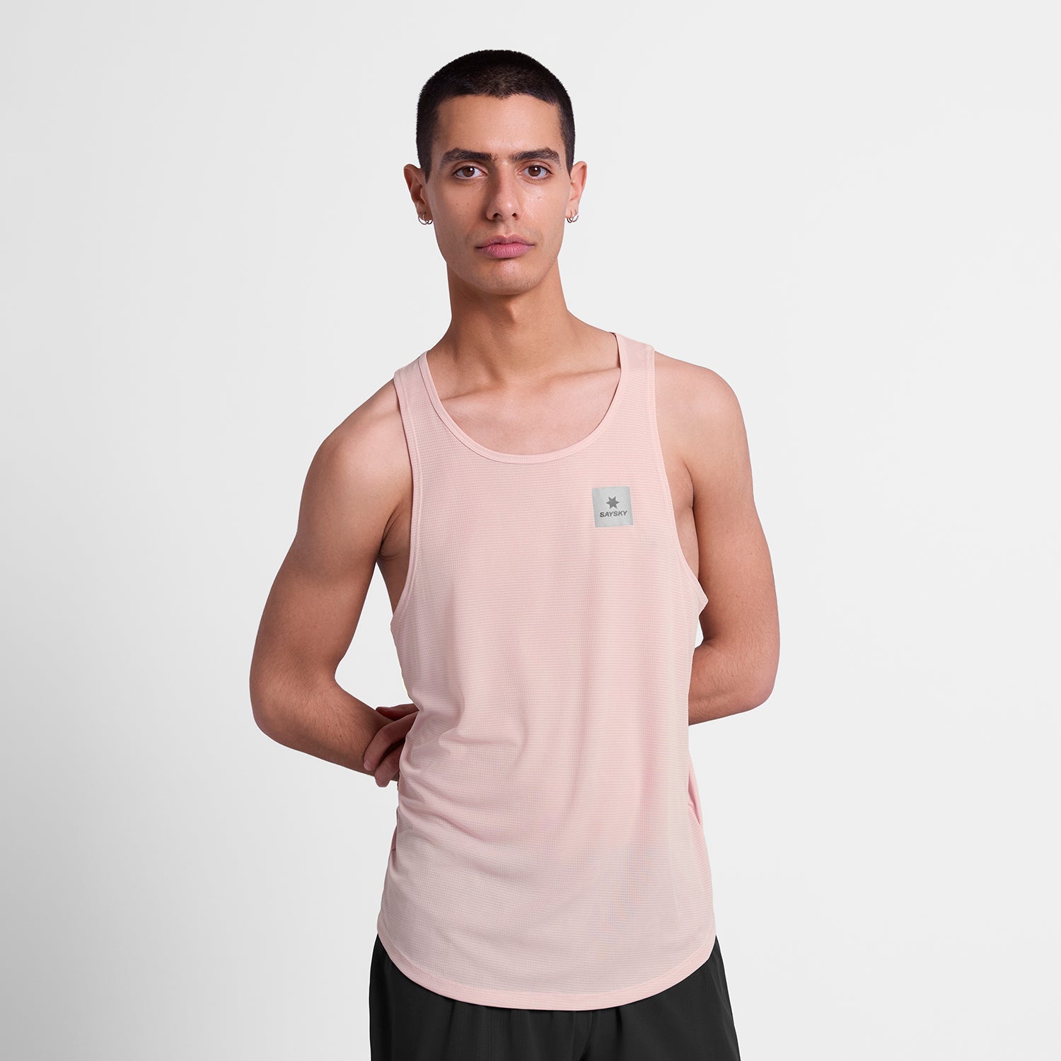 レースシングレット SM30009c1069 Reactive Flow Singlet - Pinklogo [メンズ]