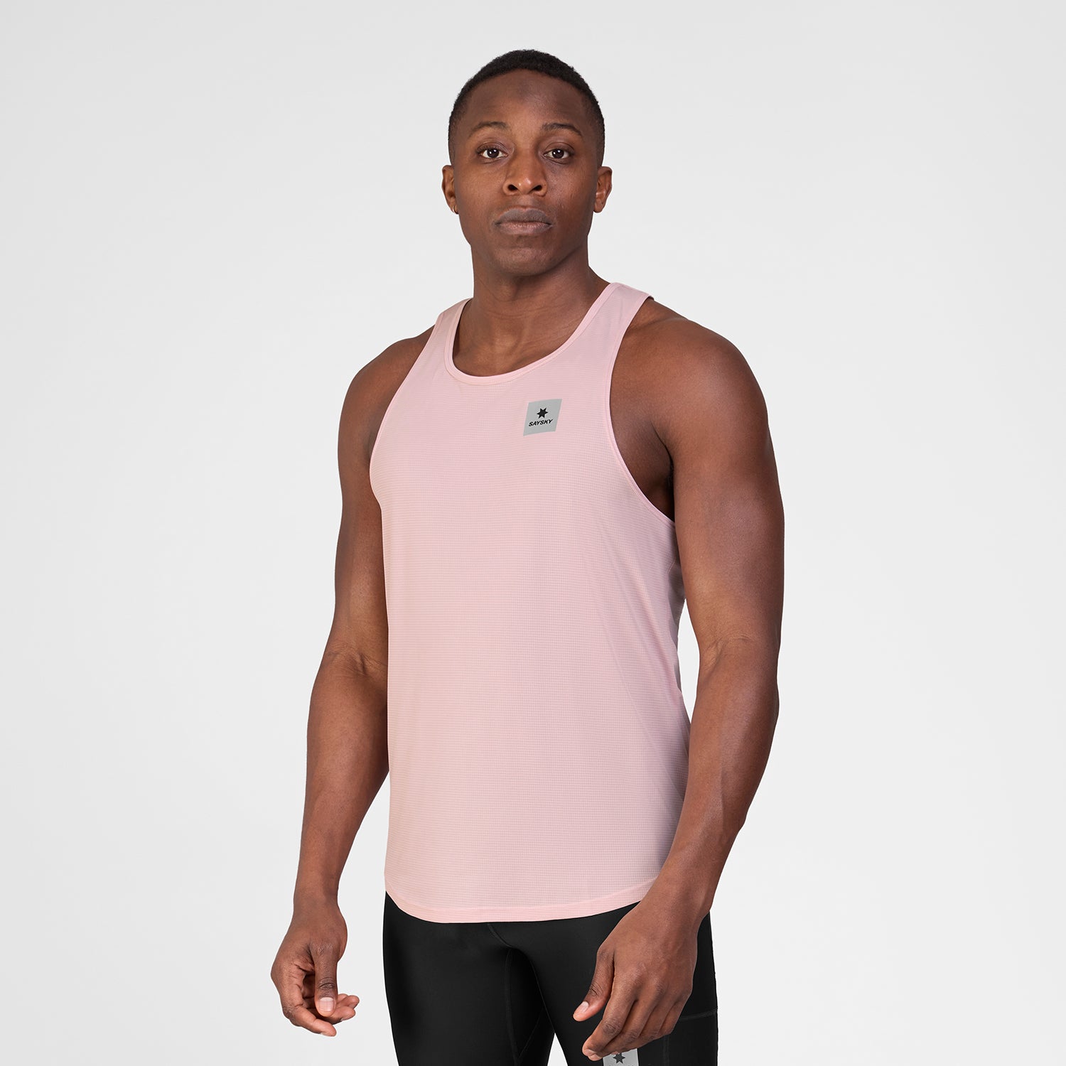 レースシングレット SM30009c1069 Reactive Flow Singlet - Pinklogo [メンズ]