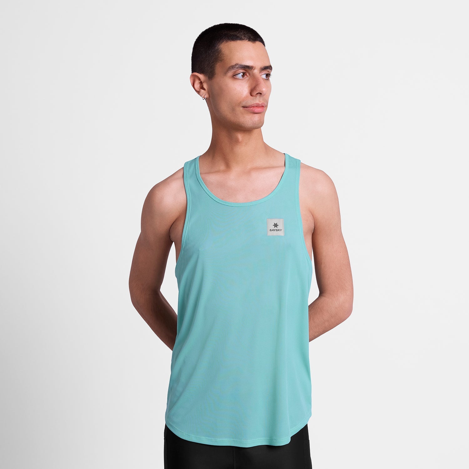 レースシングレット SM30009c1071 Reactive Flow Singlet - Bluelogo [メンズ]