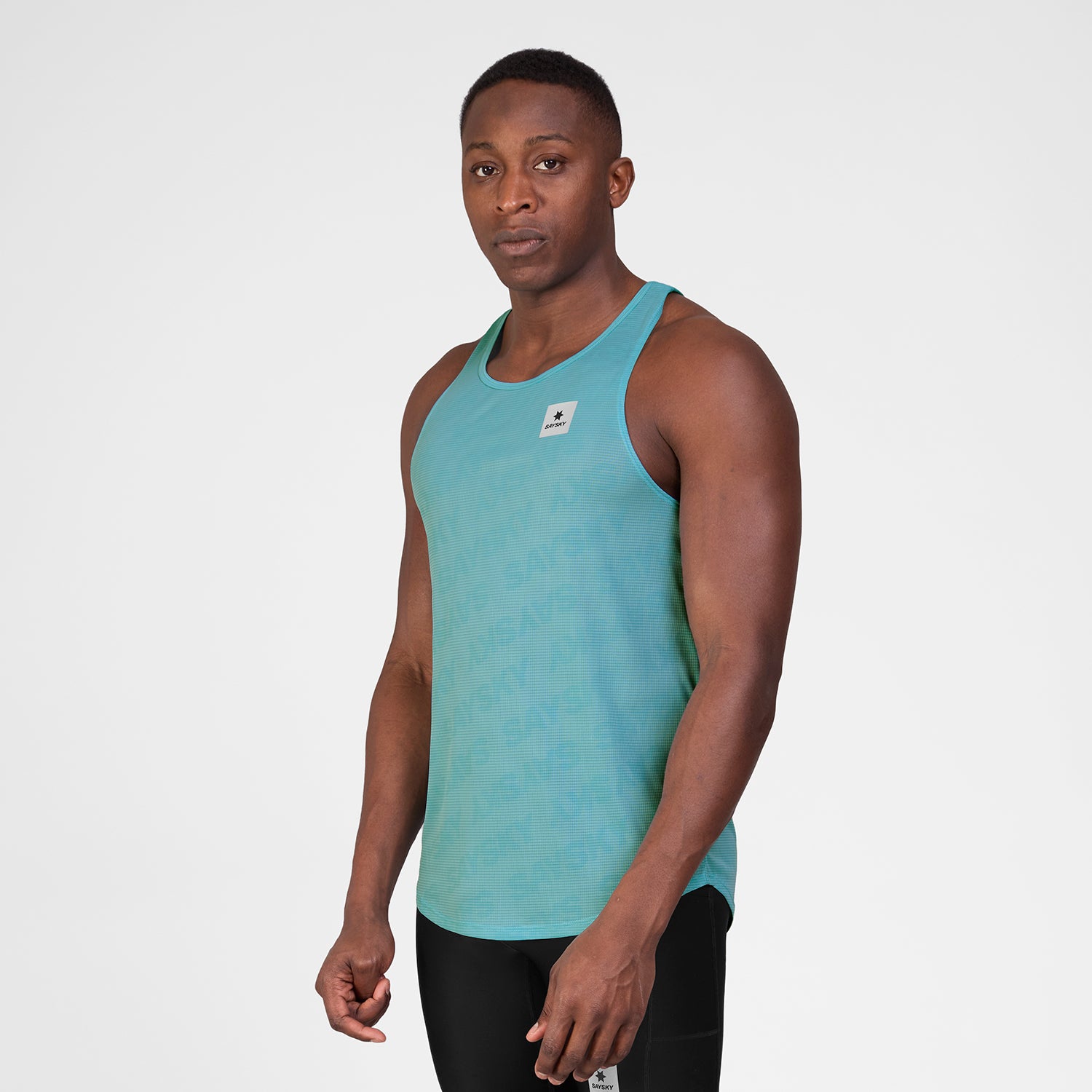 レースシングレット SM30009c1071 Reactive Flow Singlet - Bluelogo [メンズ]