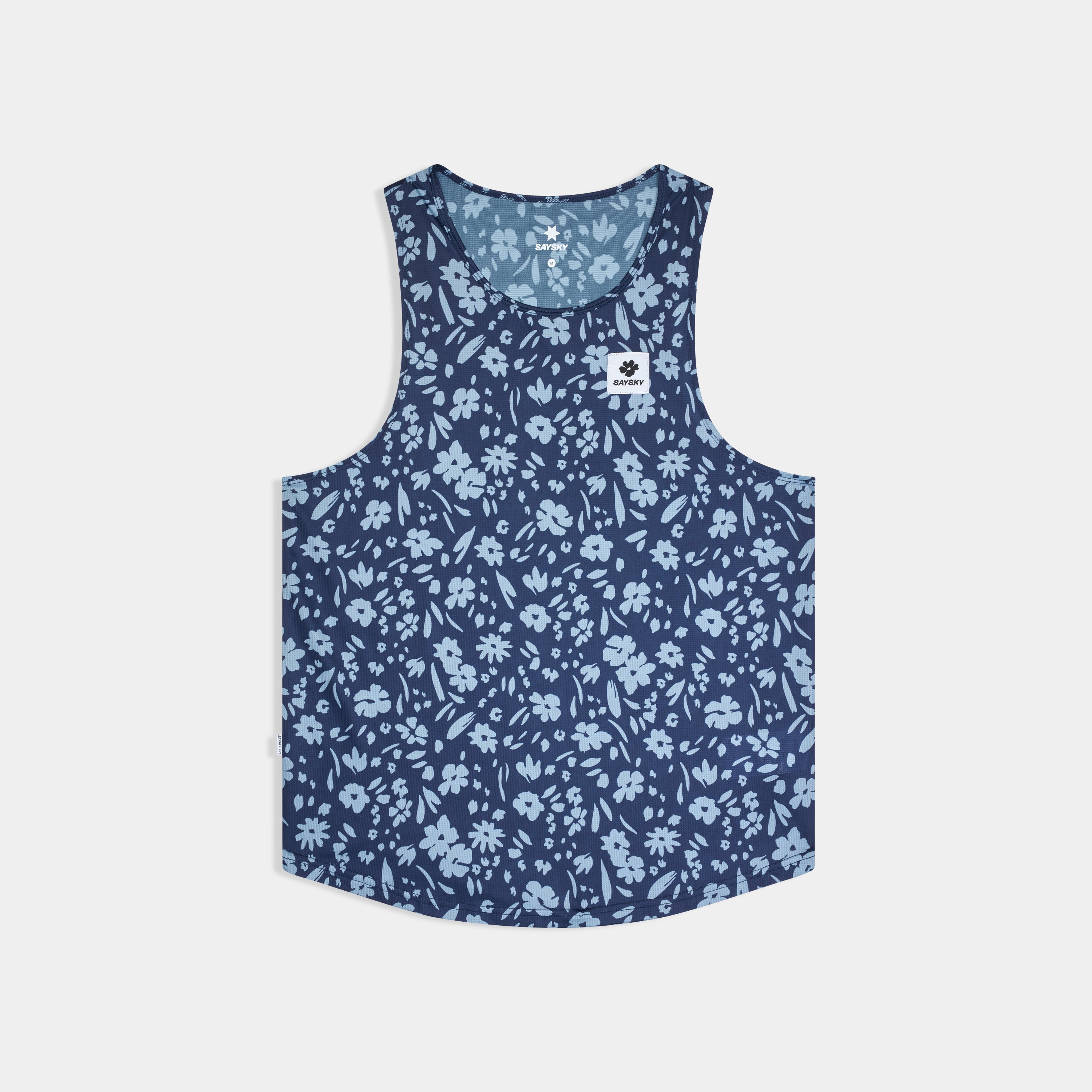 レースシングレット SM30011c1065 Flower Combat Singlet - Blueflower [メンズ]
