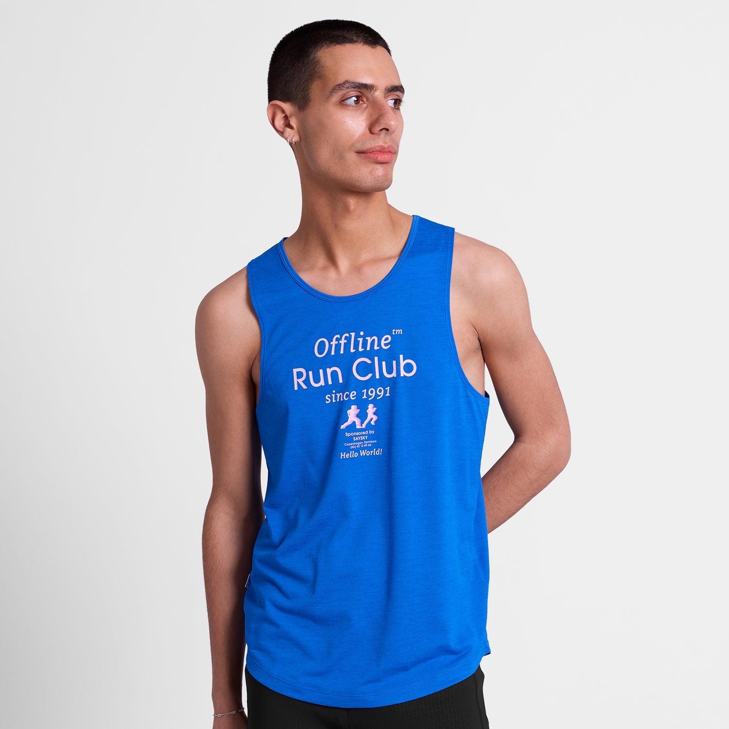 レースシングレット SM30017c2017 Statement Combat Pro Singlet - Blue [メンズ]