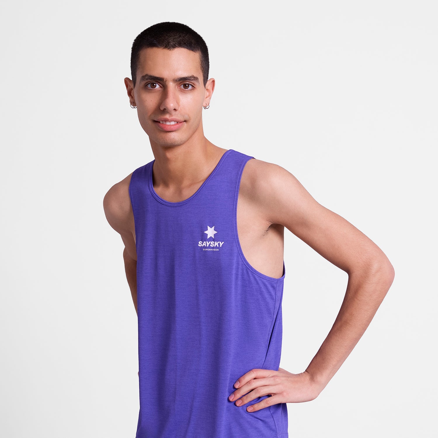 【新品未使用】セイスカイ ランニングシャツ　長袖XSサイズ □ 公式 □ SAYSKY/セイスカイ ランニングTシャツ（ロングスリーブ