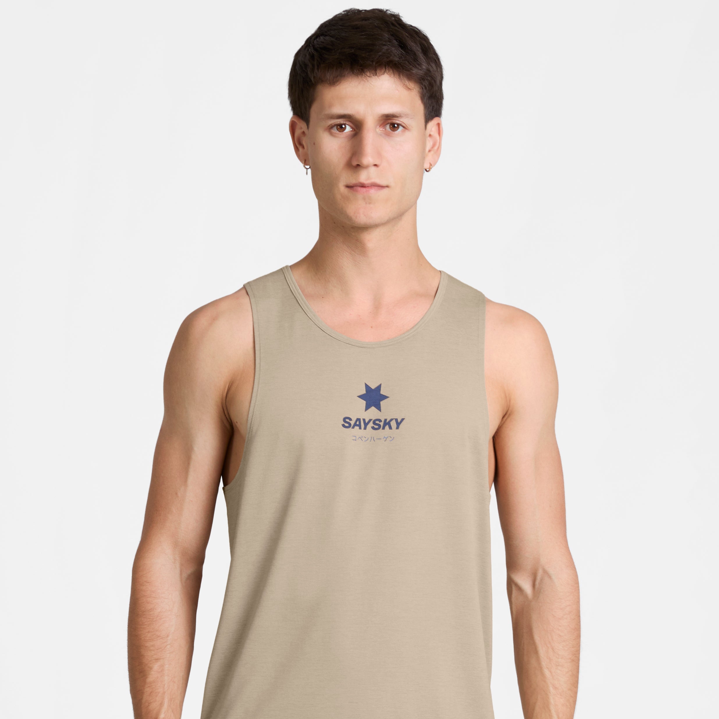 レースシングレット SM30024c8001 Statement Combat Pro Singlet - Sand [メンズ]