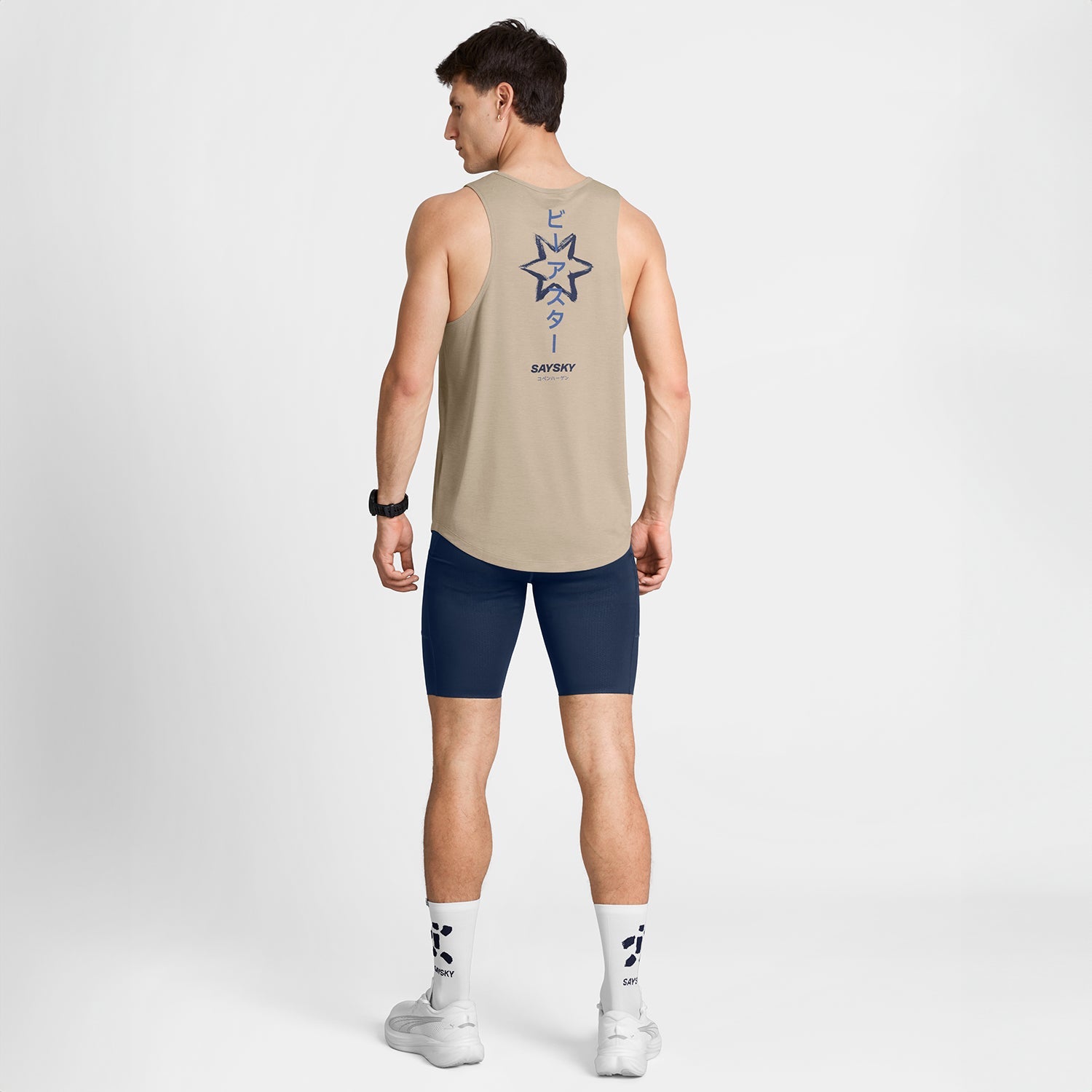 レースシングレット SM30024c8001 Statement Combat Pro Singlet - Sand [メンズ]
