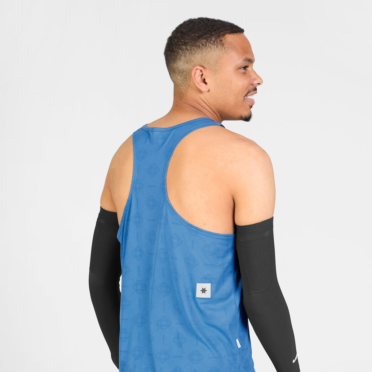 レースシングレット SM30026c1075 Reactive Flow Singlet - Blue Aop [メンズ]
