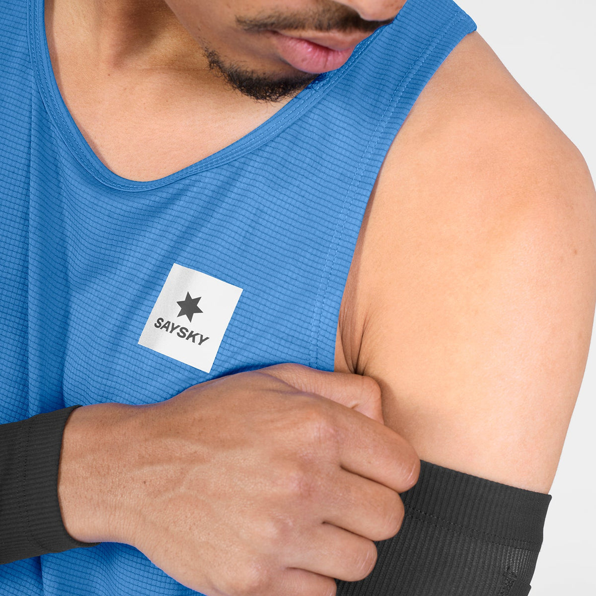 レースシングレット SM30026c1075 Reactive Flow Singlet - Blue Aop [メンズ]