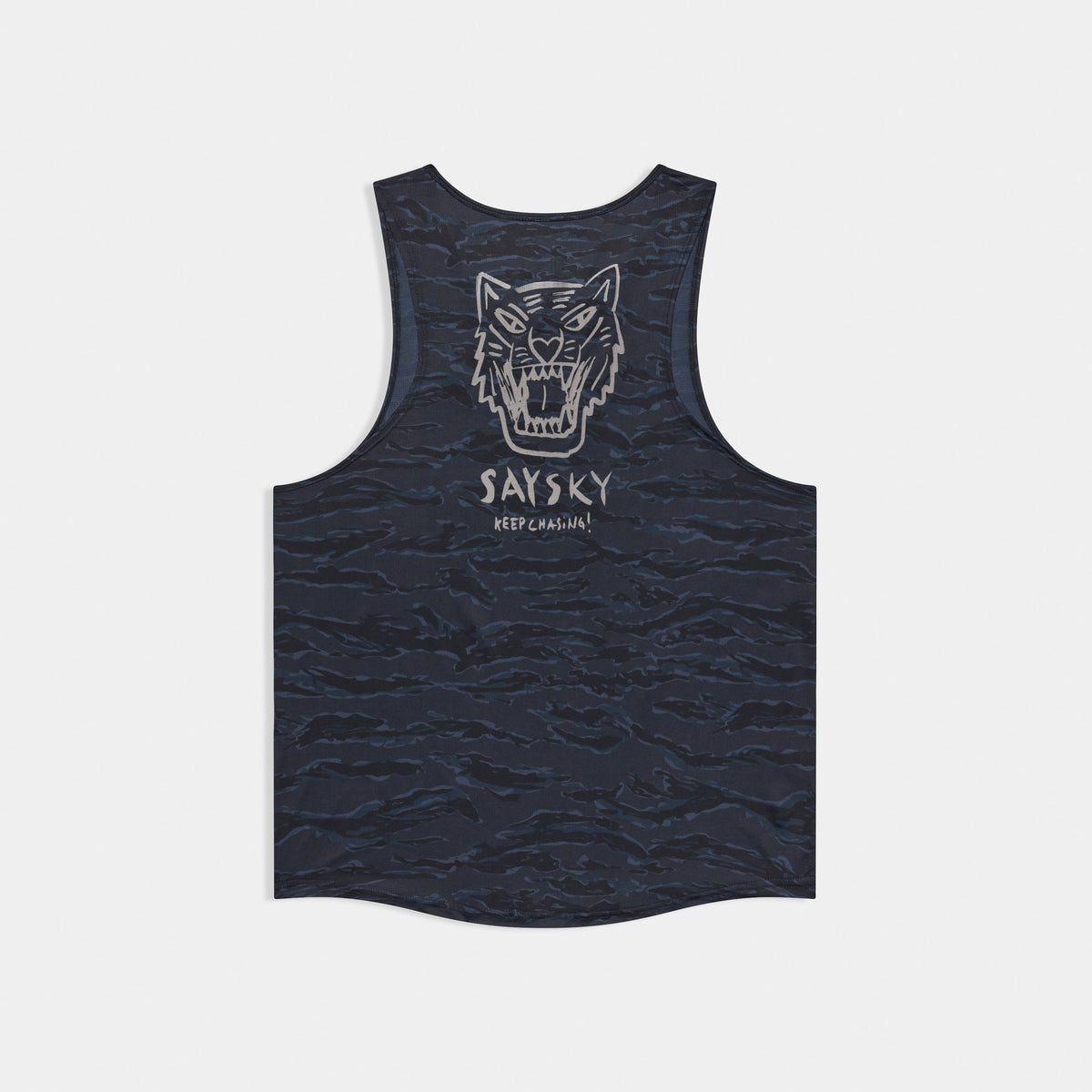 レースシングレット SM30027c1080 Tiger Combat Singlet - Black Camo [メンズ]