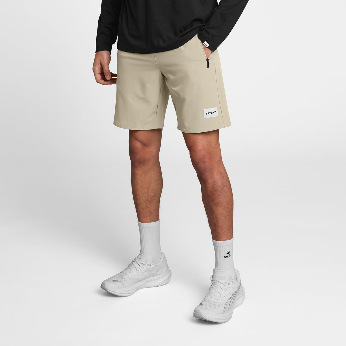 モーションショーツ SM40001c801 Motion Shorts 8inch - Beige [メンズ]