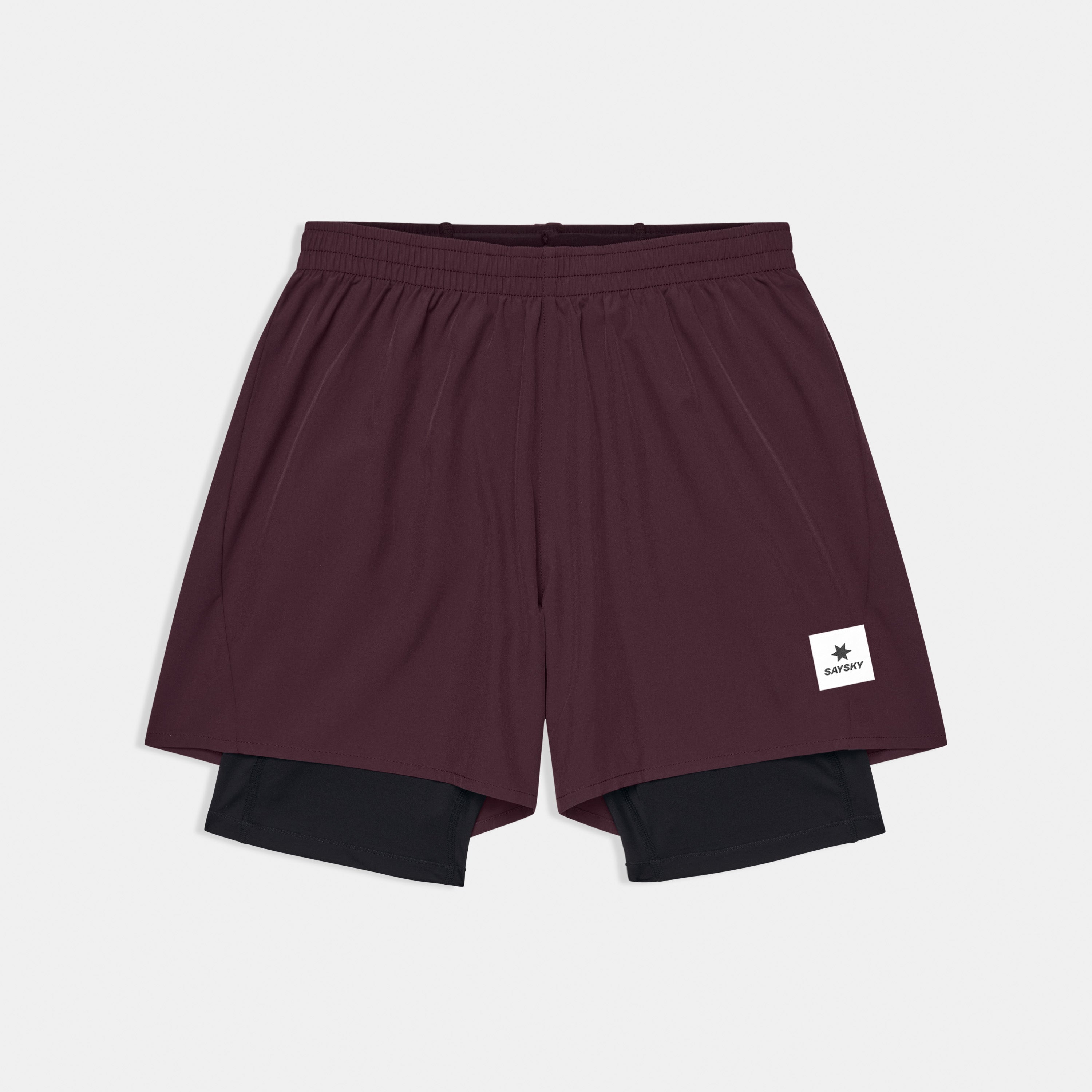 ランニングショーツ SM40002c512 Pace 2-in-1 Shorts 5`` - Burgundy [メンズ]