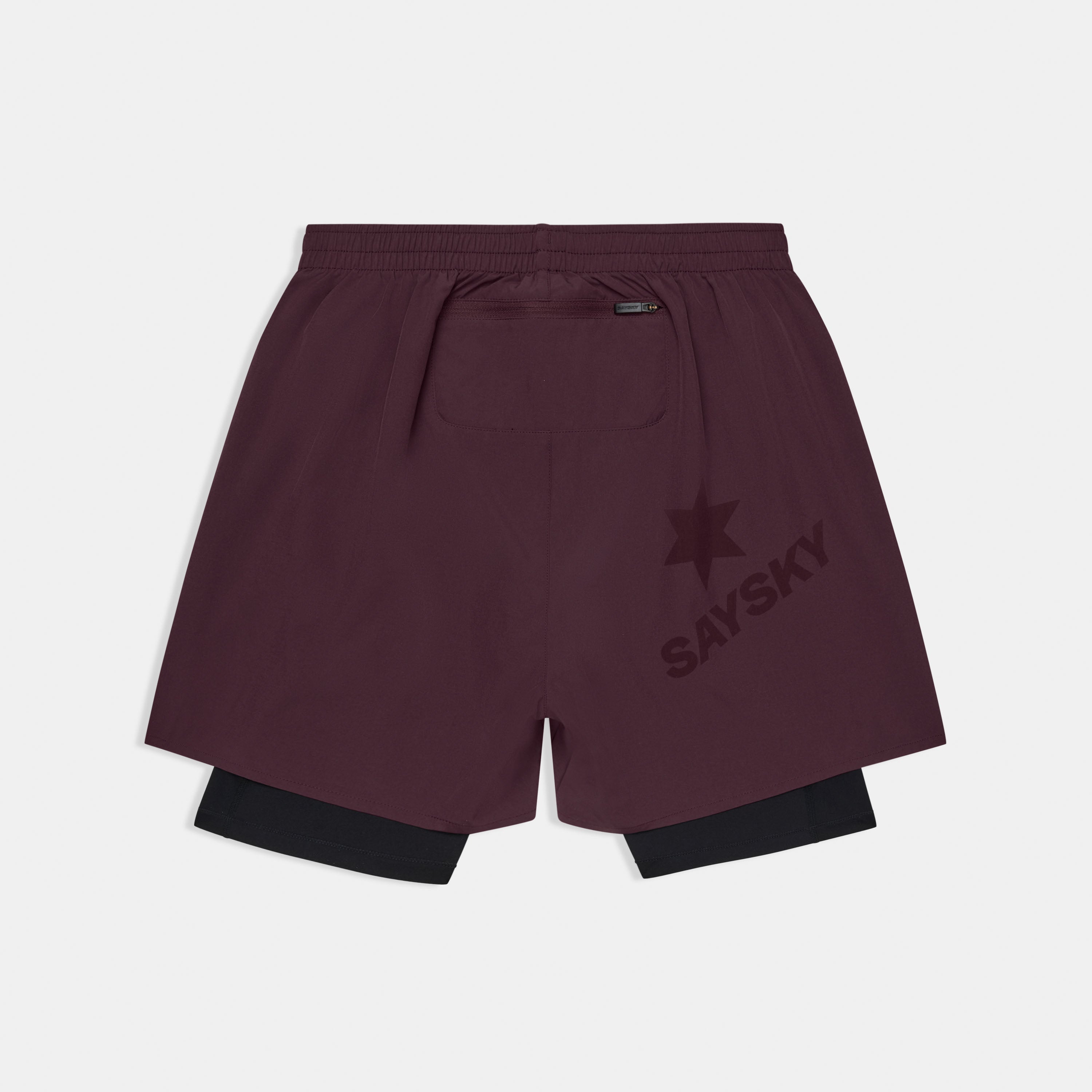 ランニングショーツ SM40002c512 Pace 2-in-1 Shorts 5`` - Burgundy [メンズ]