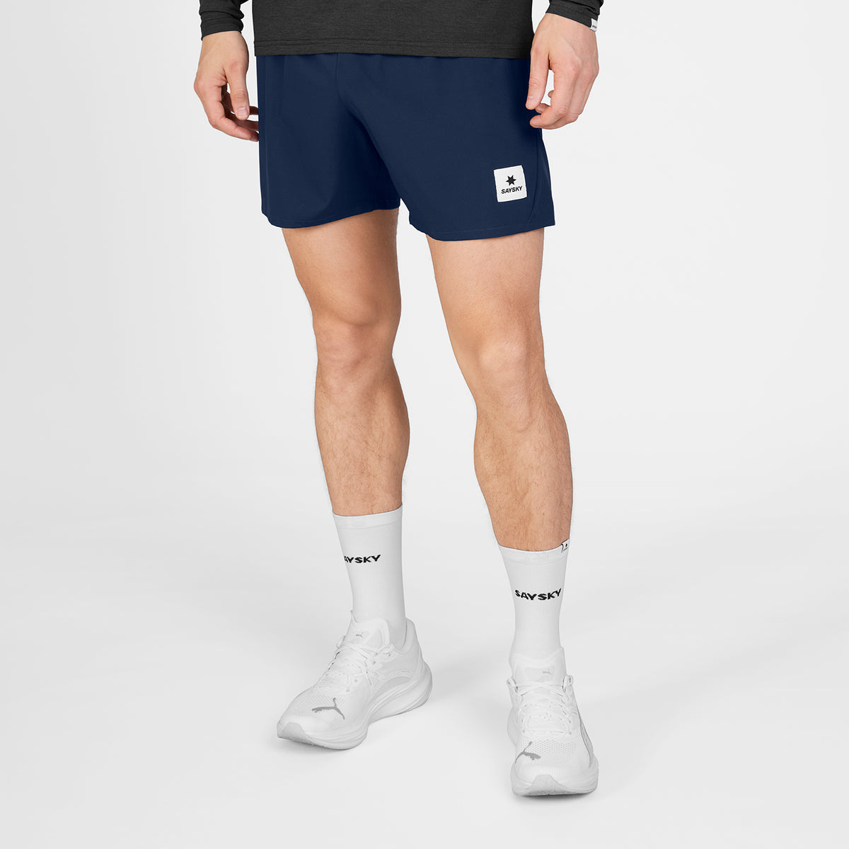 ランニングショーツ SM40003c201 Pace Shorts 5`` - Blue [メンズ]