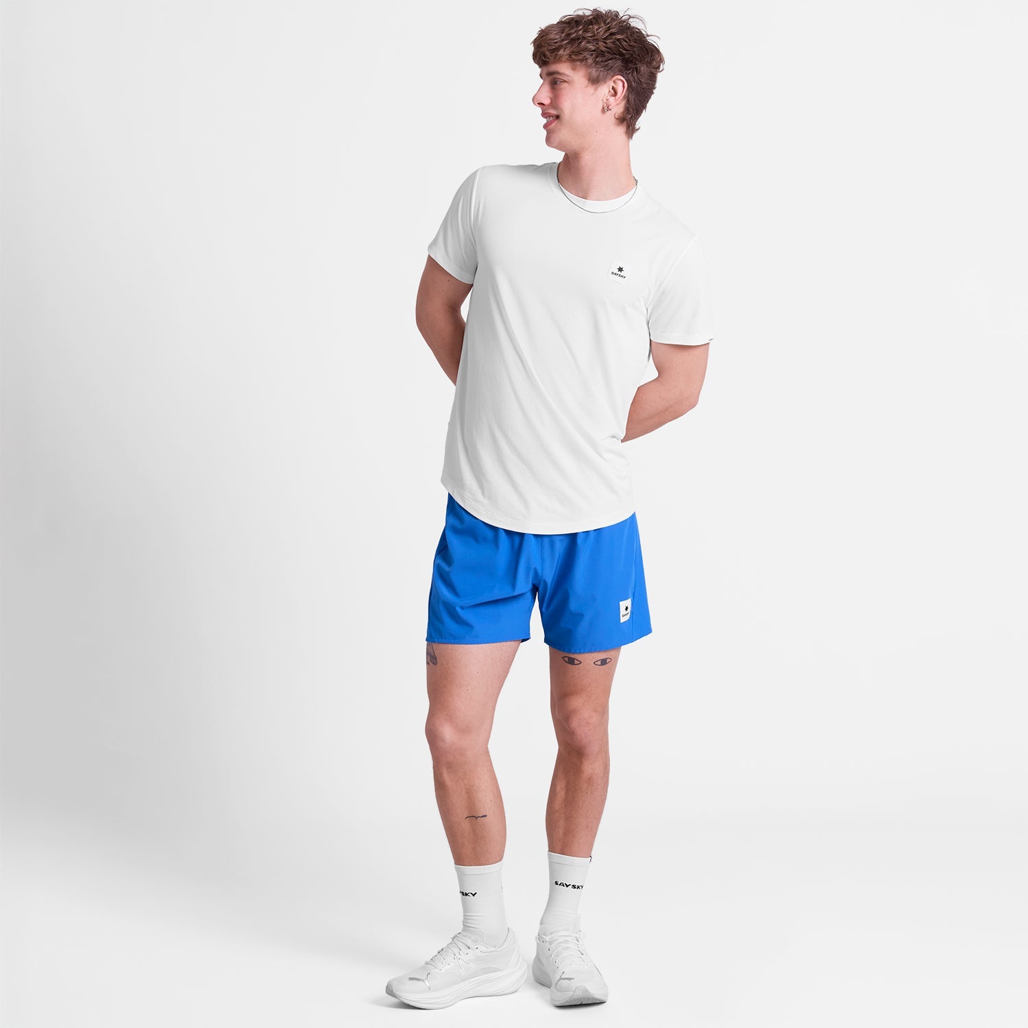 ランニングショーツ SM40003c226 Pace Shorts 5`` - Blue [メンズ]