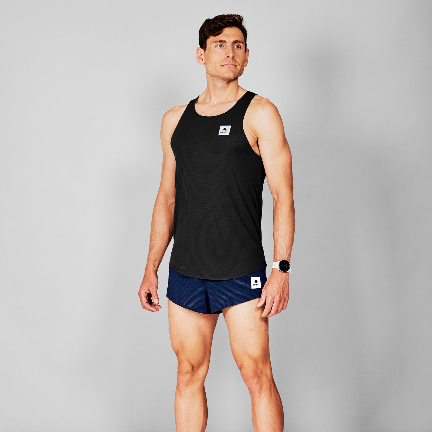 ランニングショーツ SM40008c201 Flow Shorts 2`` - Blue [メンズ]