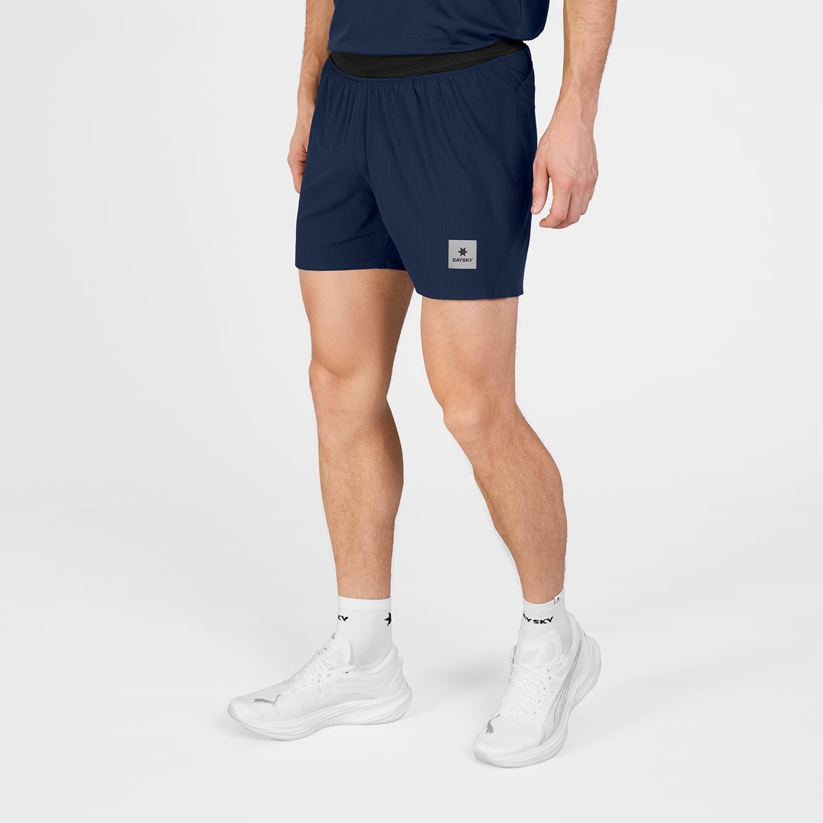 ランニングショーツ SM40009c201 Flow Shorts 5inch - Blue [メンズ]