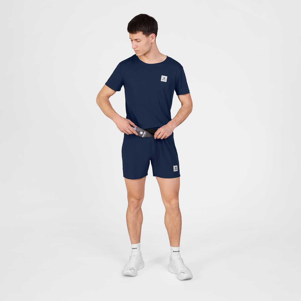 ランニングショーツ SM40009c201 Flow Shorts 5inch - Blue [メンズ]