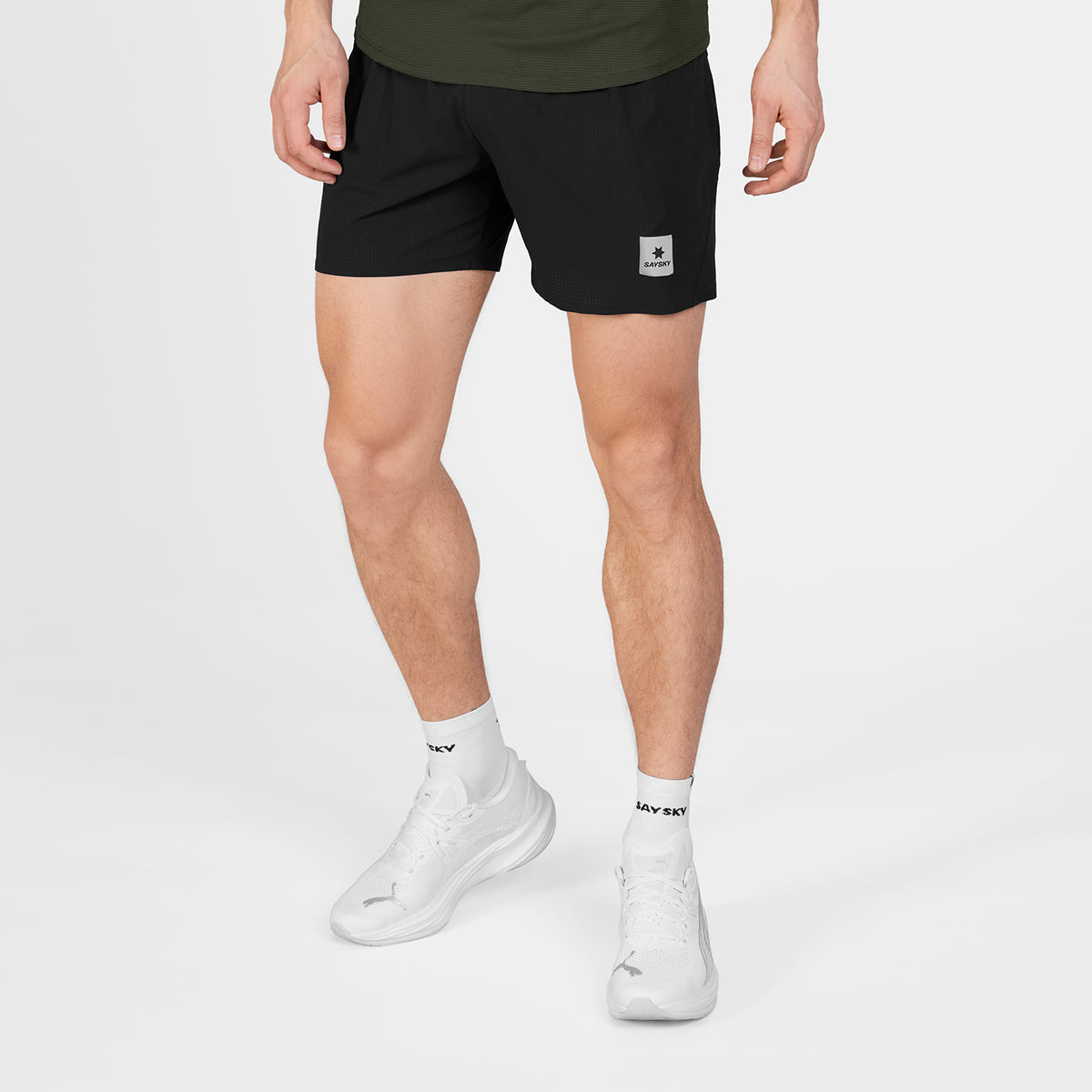 ランニングショーツ SM40009c901 Flow Shorts 5inch - Black [メンズ]