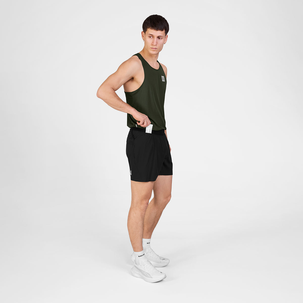 ランニングショーツ SM40009c901 Flow Shorts 5inch - Black [メンズ]