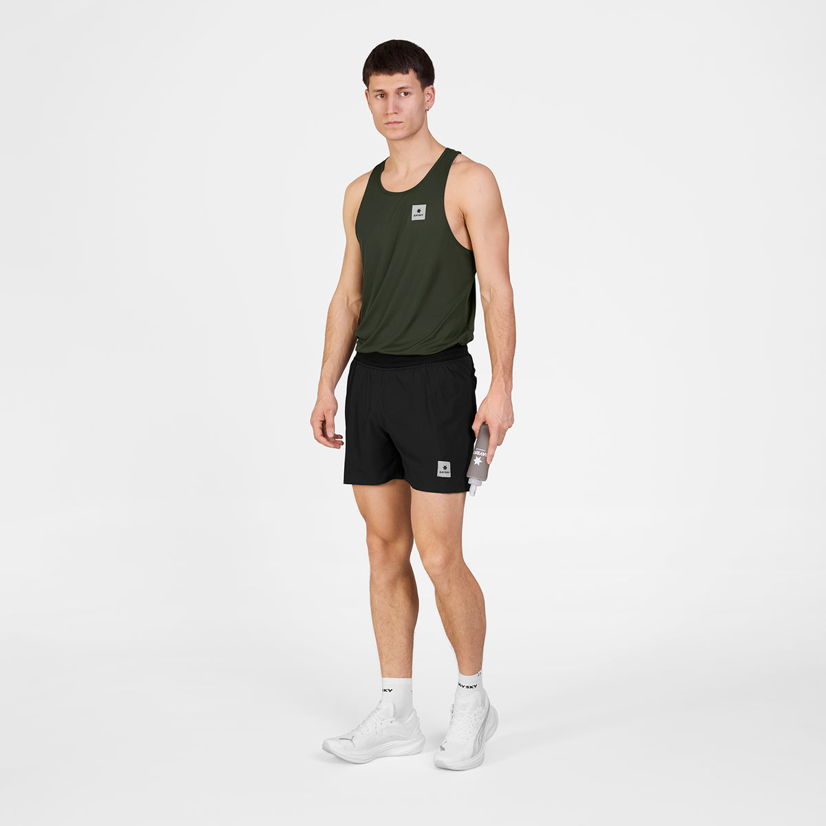 ランニングショーツ SM40009c901 Flow Shorts 5inch - Black [メンズ]