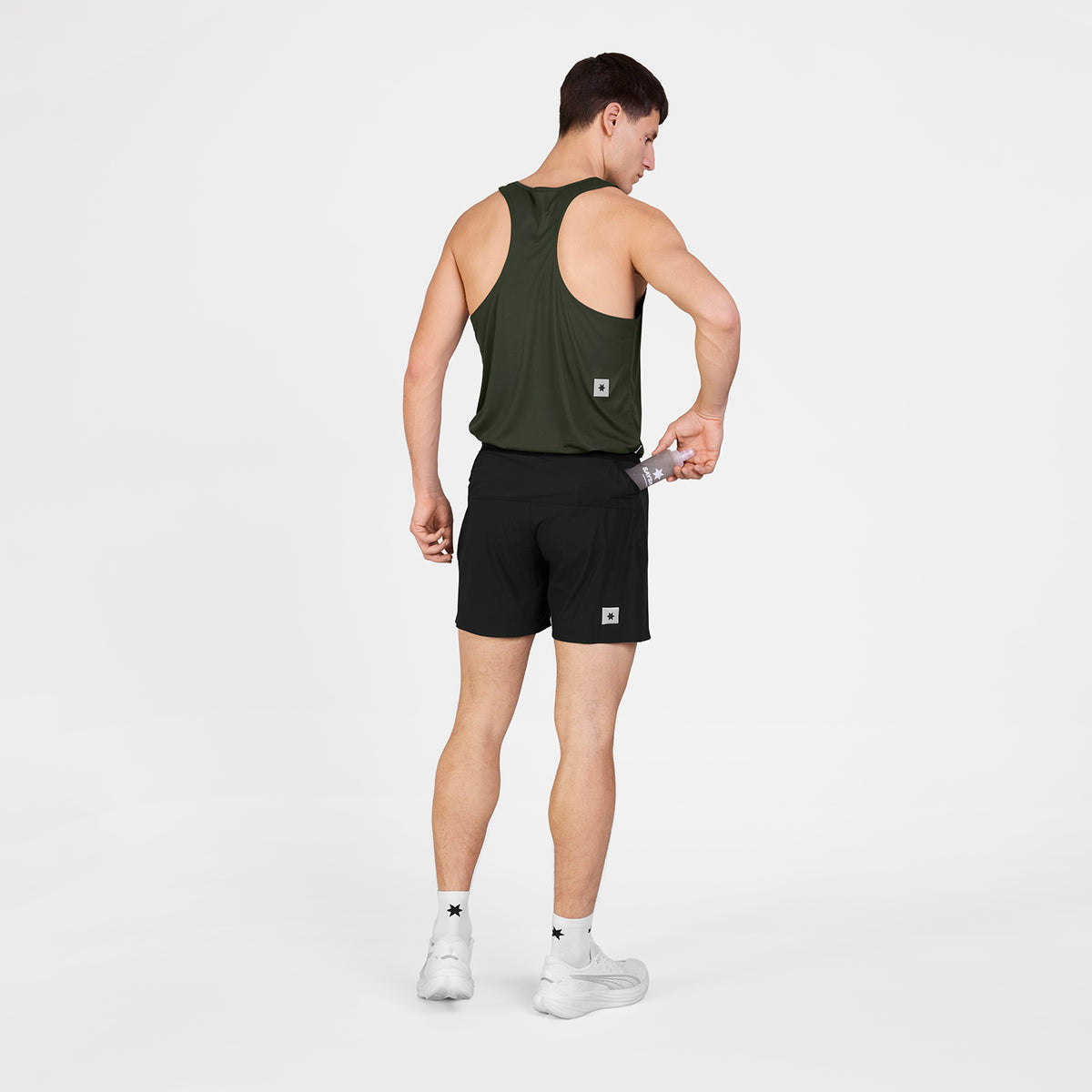 ランニングショーツ SM40009c901 Flow Shorts 5inch - Black [メンズ]