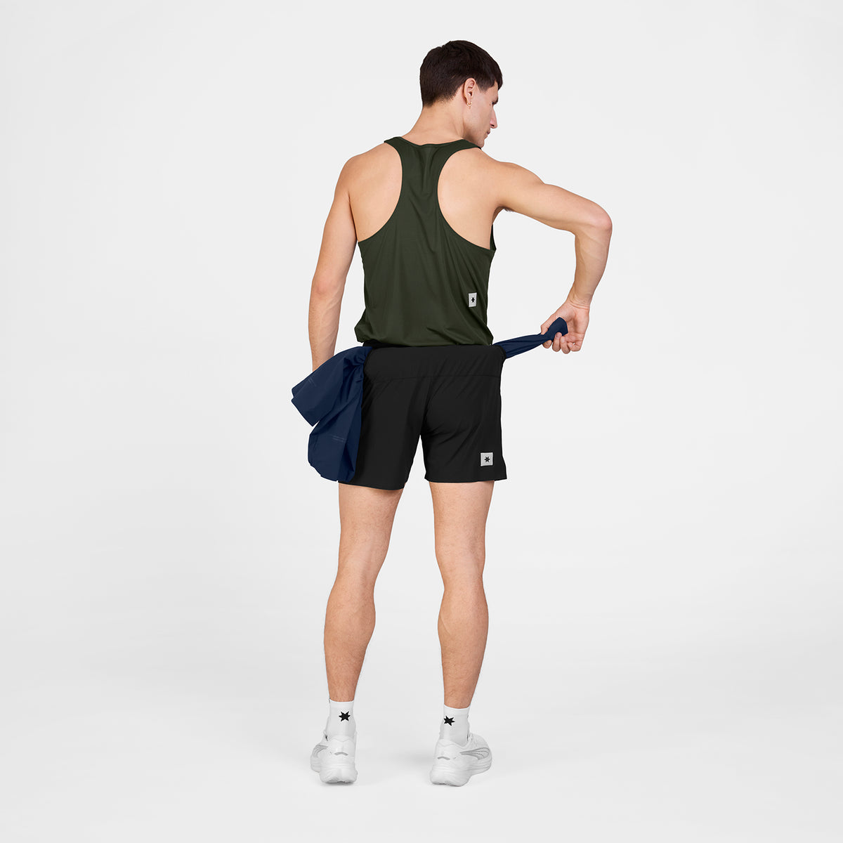 ランニングショーツ SM40009c901 Flow Shorts 5inch - Black [メンズ]