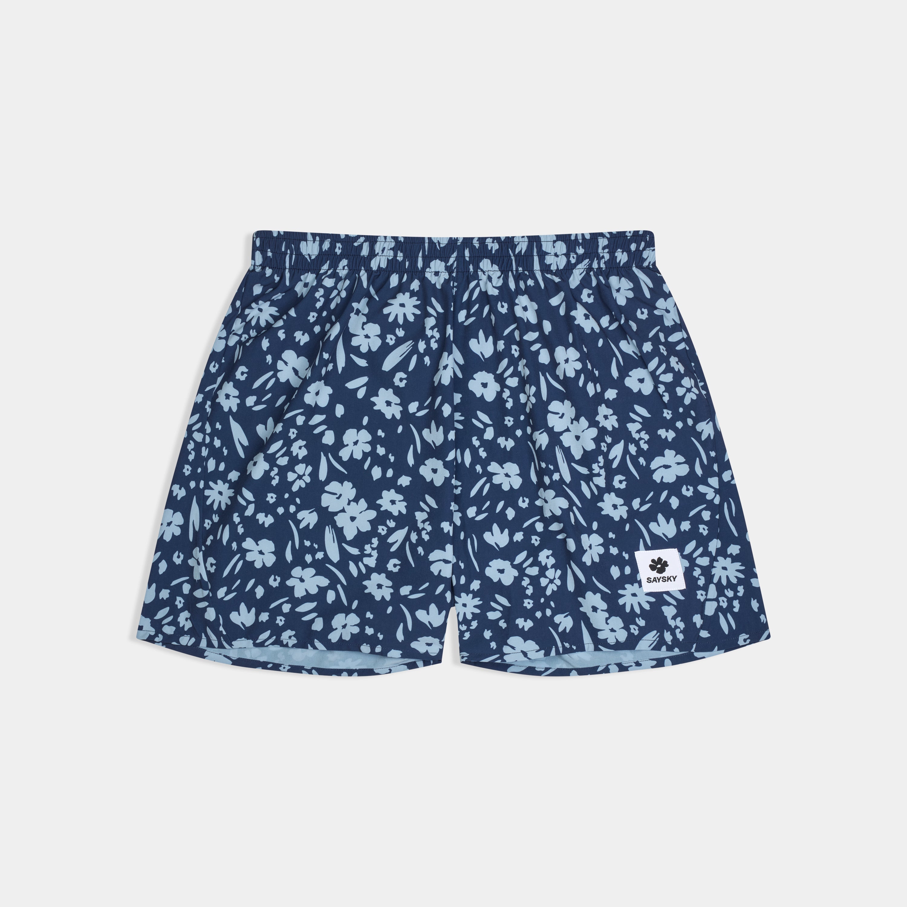 ランニングショーツ SM40011c1065 Flower Pace Shorts 5`` - Blueflower [メンズ]