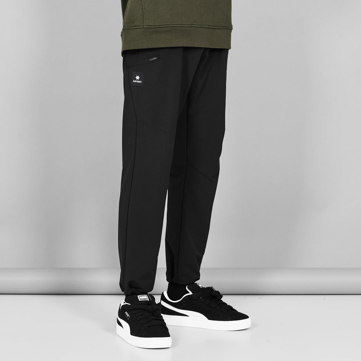 ロングパンツ SM45003c901 Motion Pants - Black [メンズ]