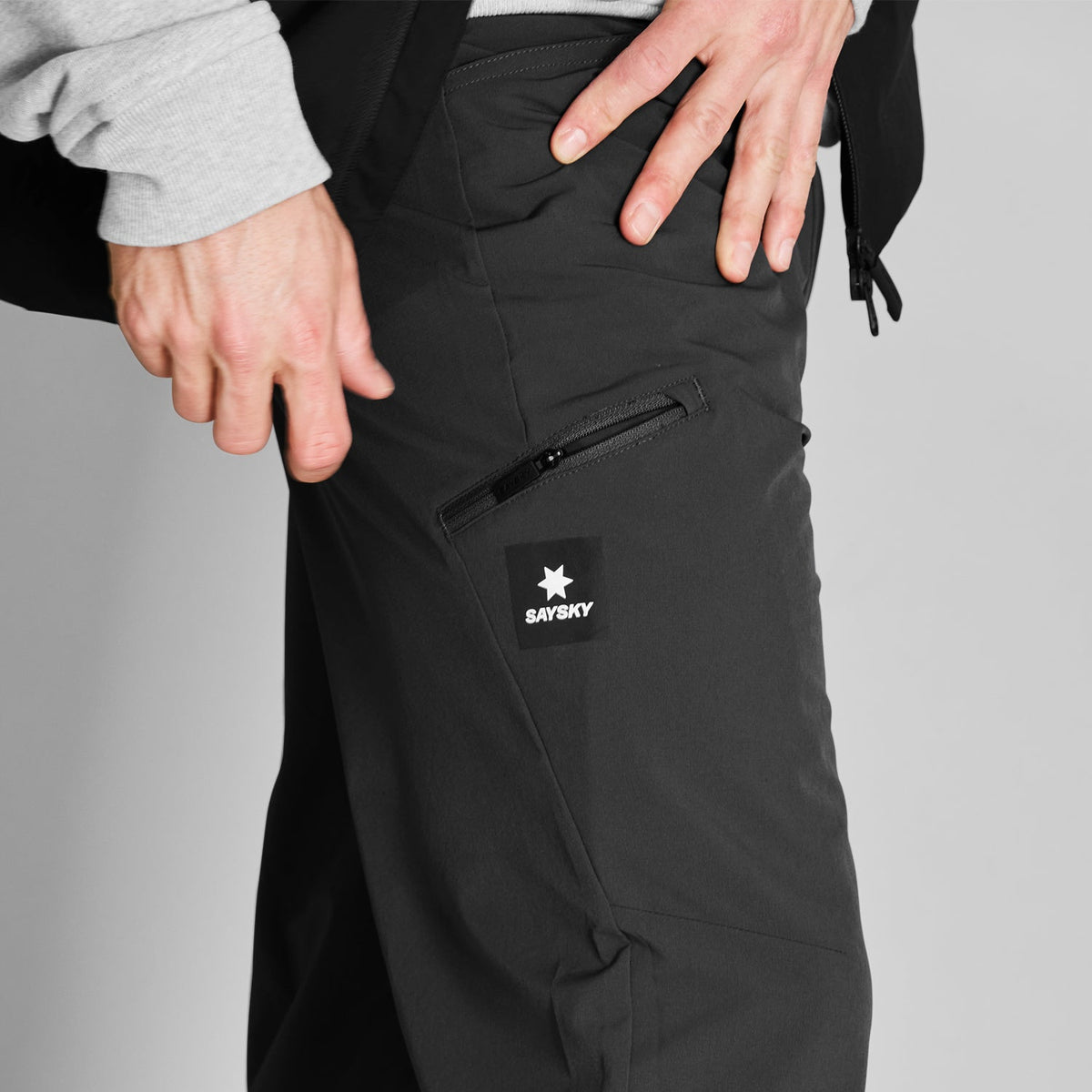 ロングパンツ SM45003c901 Motion Pants - Black [メンズ]