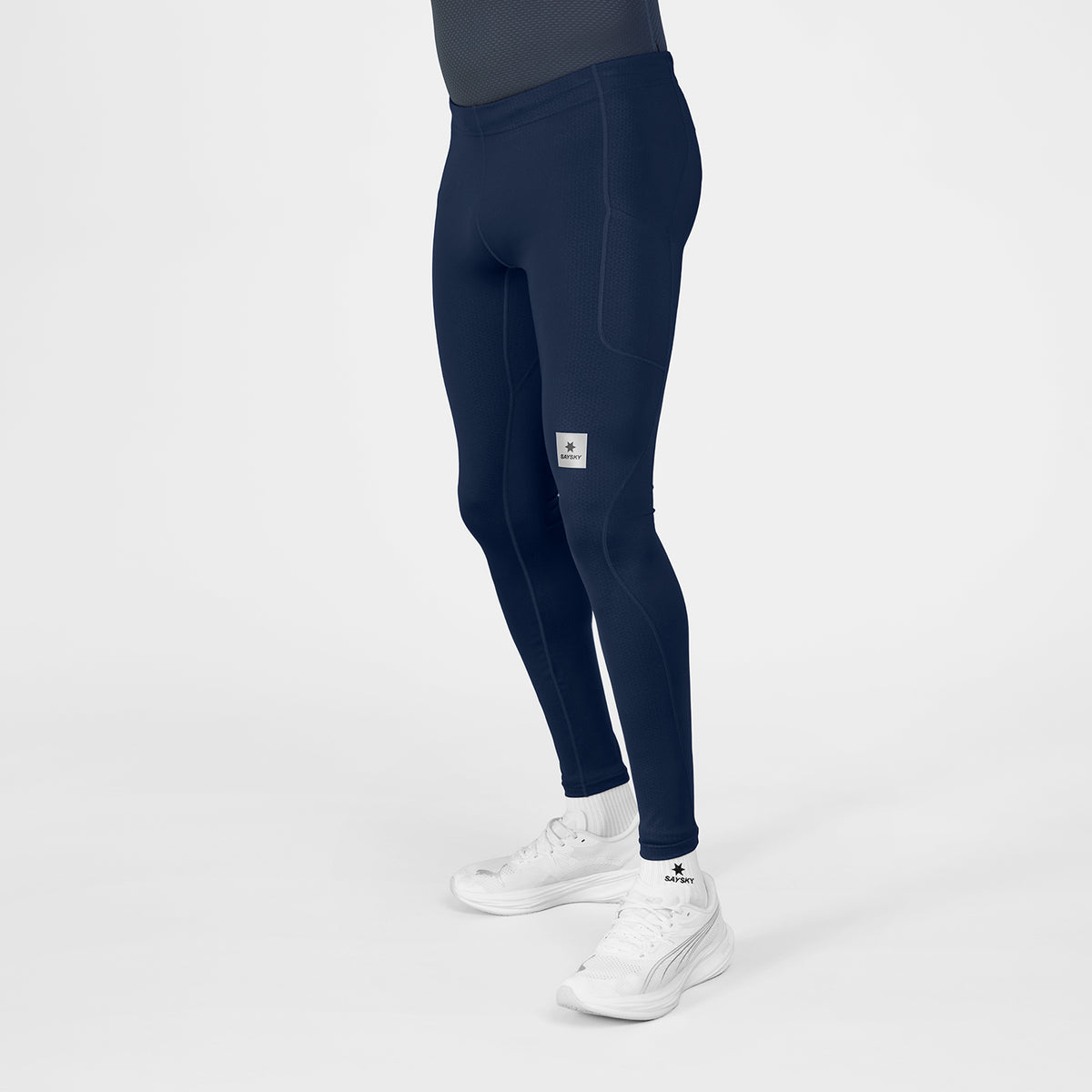 ランニングタイツ SM50005c201 Combat+ Long Tights - Blue [メンズ]