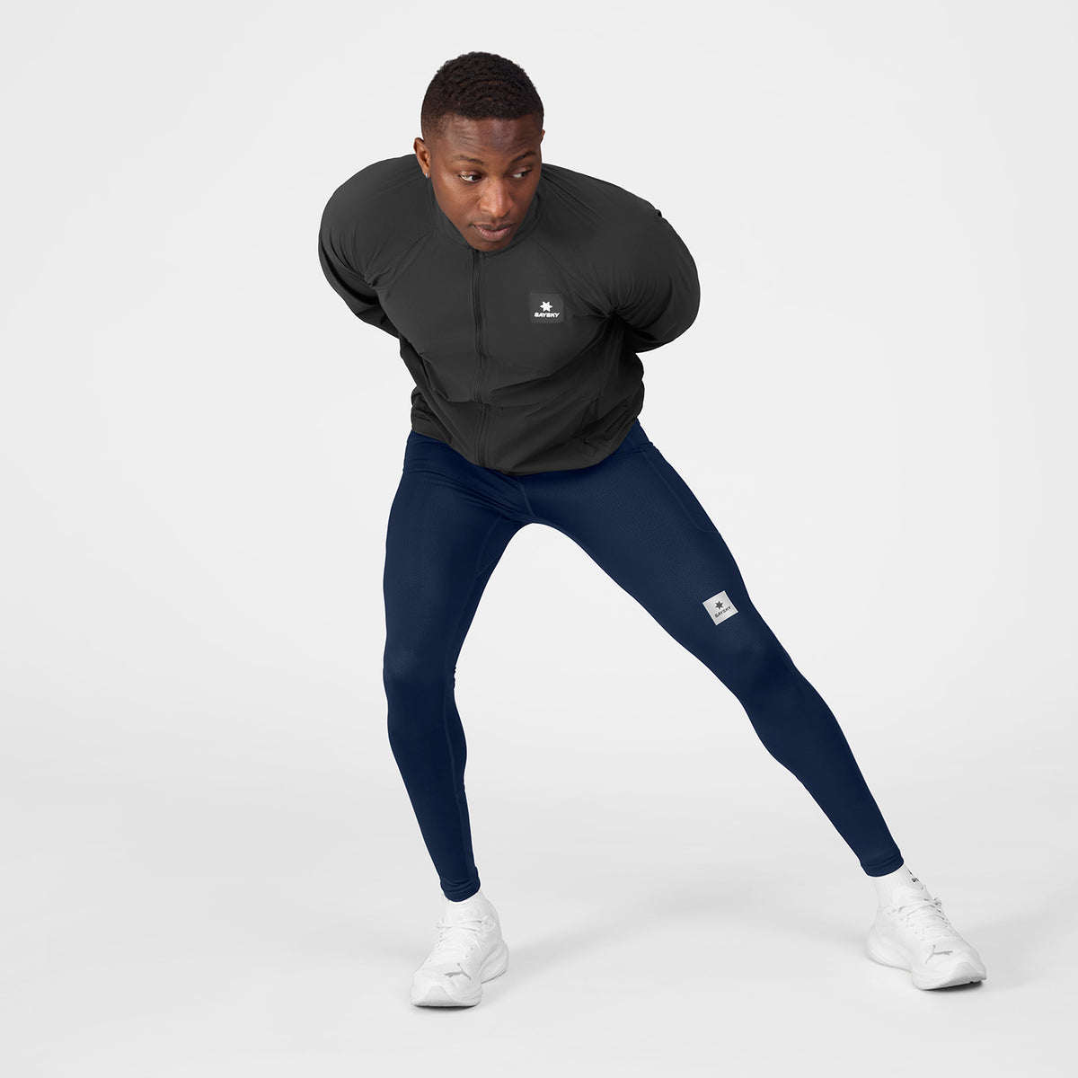 ランニングタイツ SM50005c201 Combat+ Long Tights - Blue [メンズ]