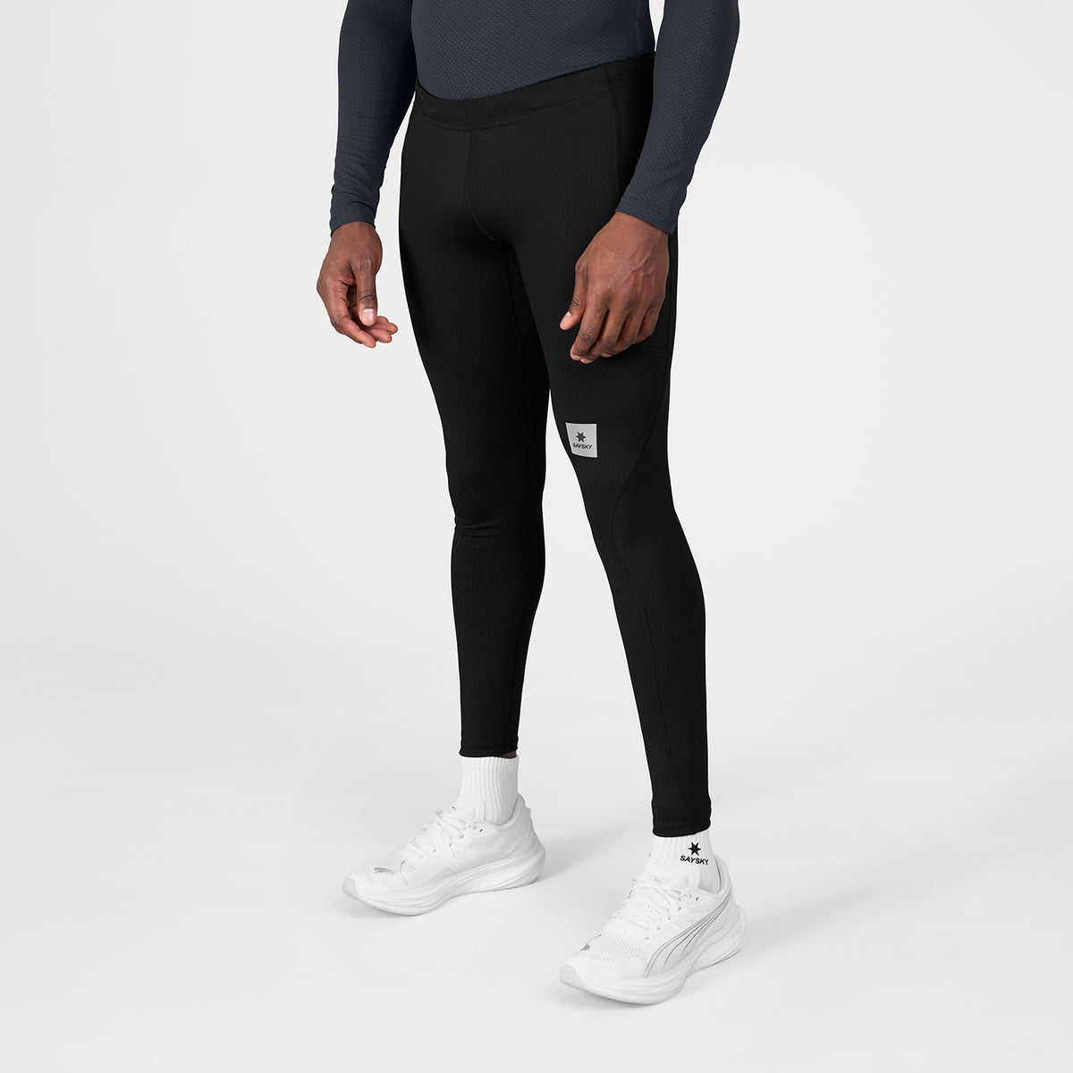 ランニングタイツ SM50005c901 Combat+ Long Tights - Black [メンズ]