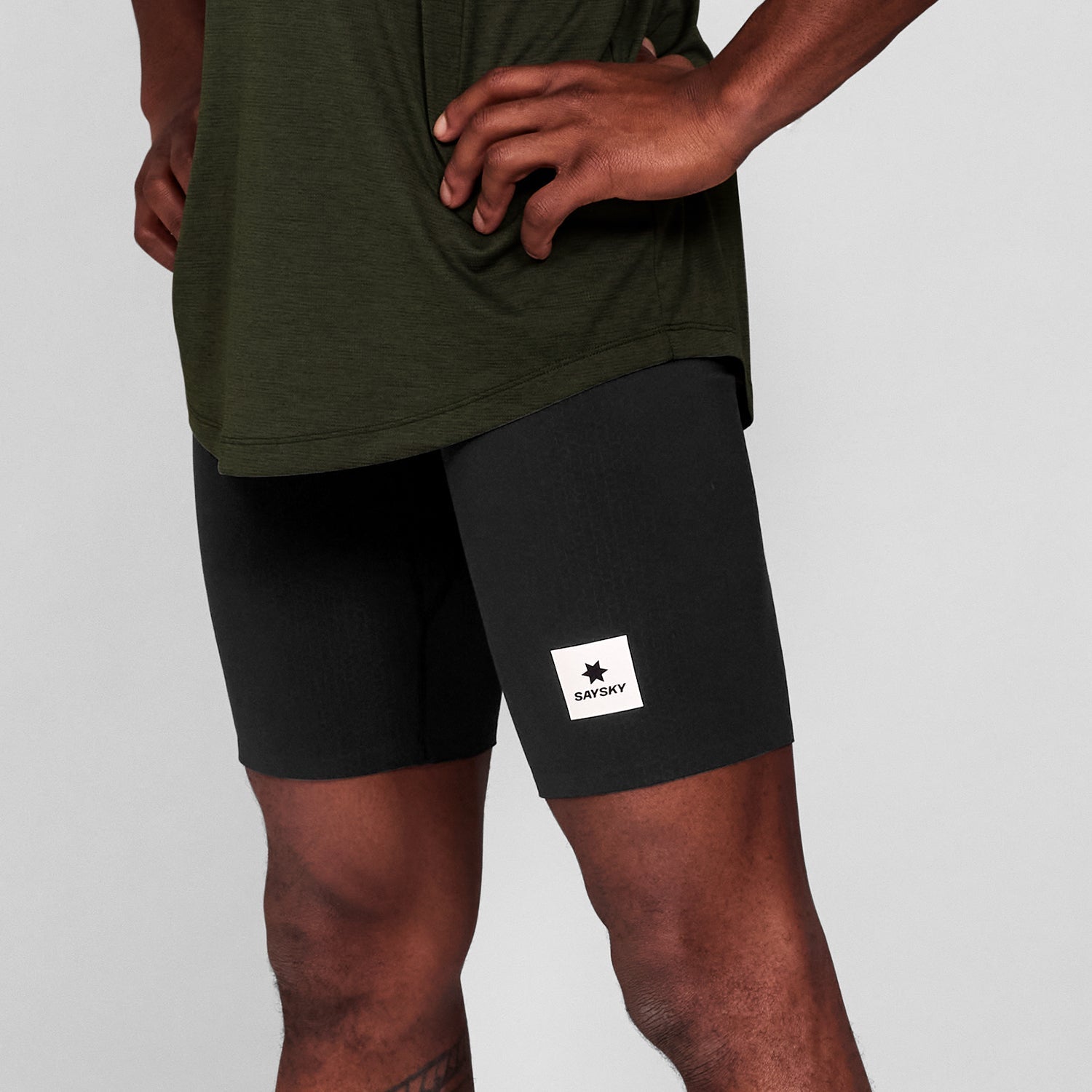 ショートタイツ SM55001c901 Combat+ Short Tights 9inch - Black [メンズ]
