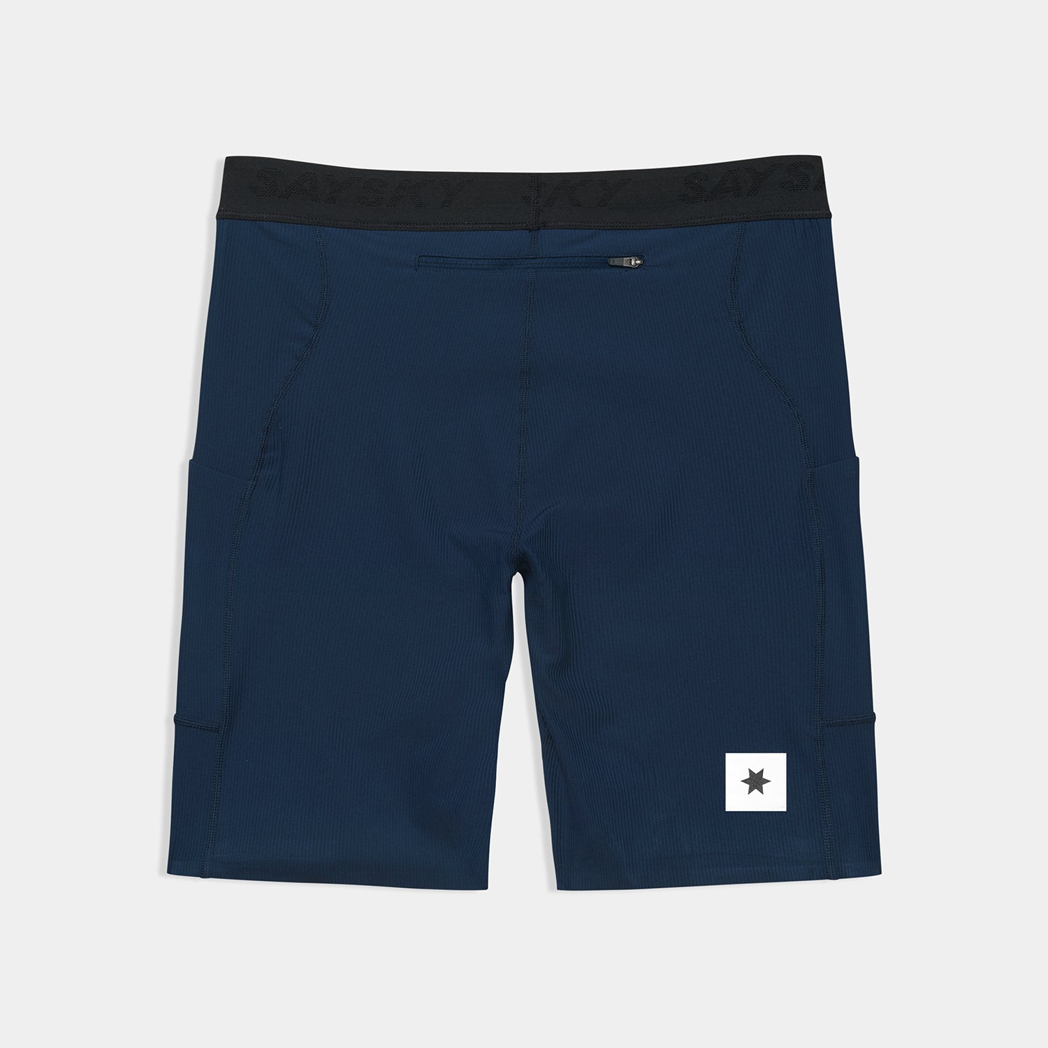 ランニングタイツ SM55002c201 Combat+ Rib Short Tights 8inch - Blue [メンズ]