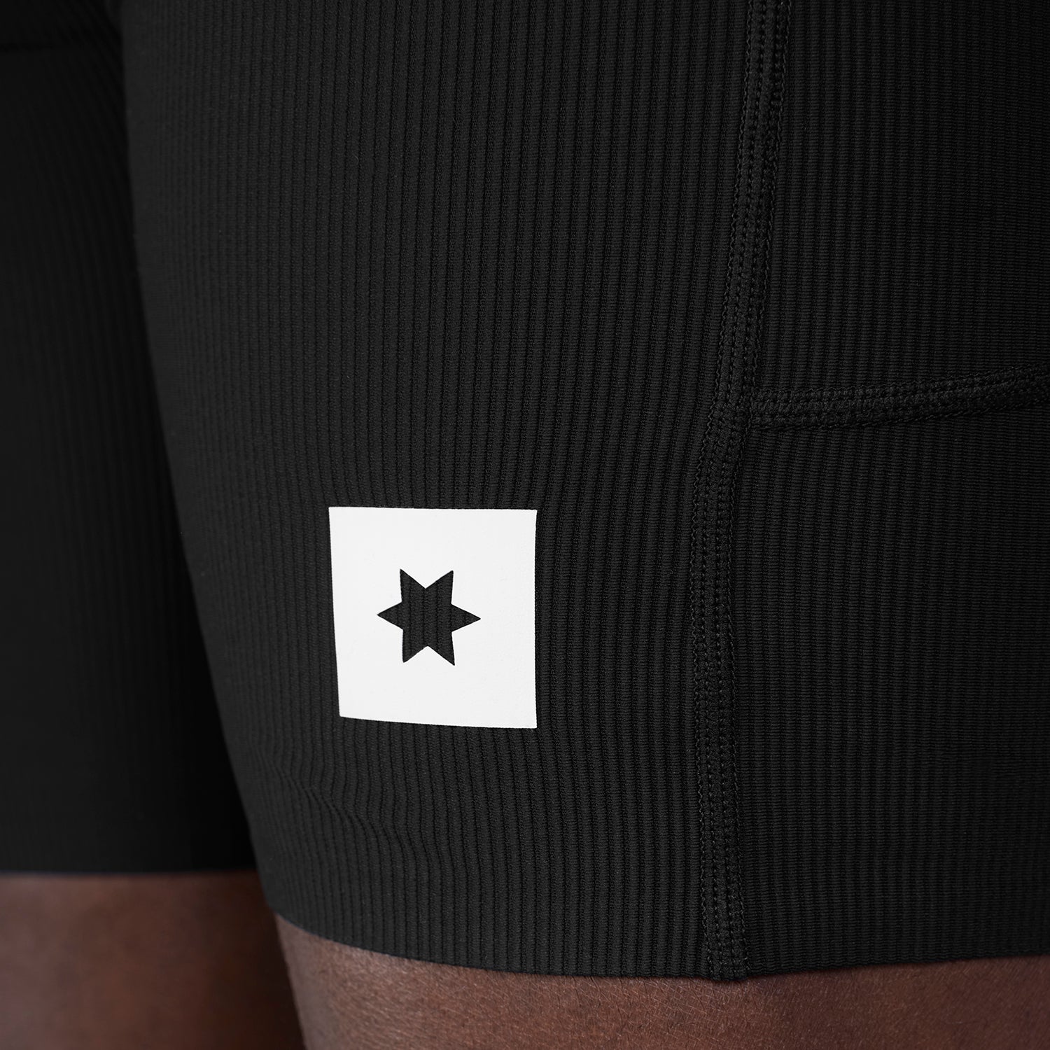ランニングタイツ SM55002c901 Combat+ Rib Short Tights 8inch - Black [メンズ]