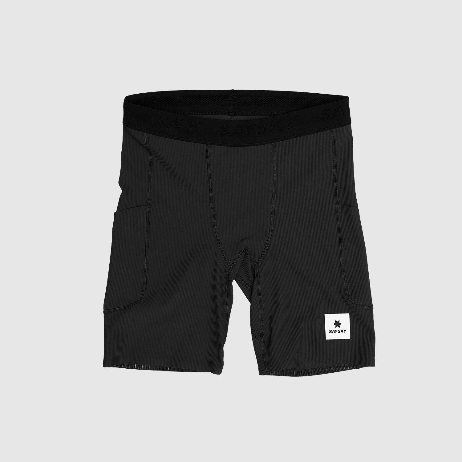 ランニングタイツ SM55002c901 Combat+ Rib Short Tights 8inch - Black [メンズ]