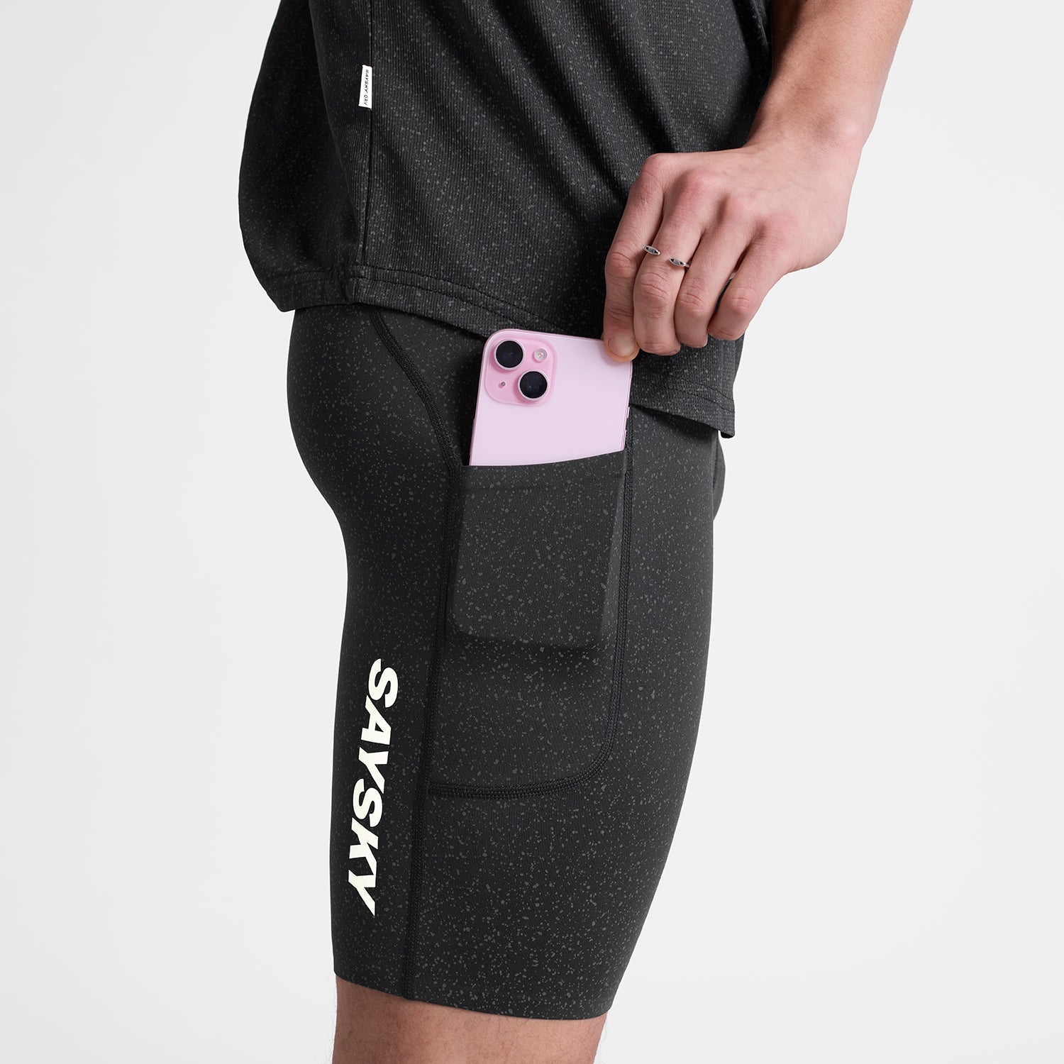 ランニングタイツ SM55008c1072 Universe Combat+ Short Tights 9inch - Blackuniverse [メンズ]