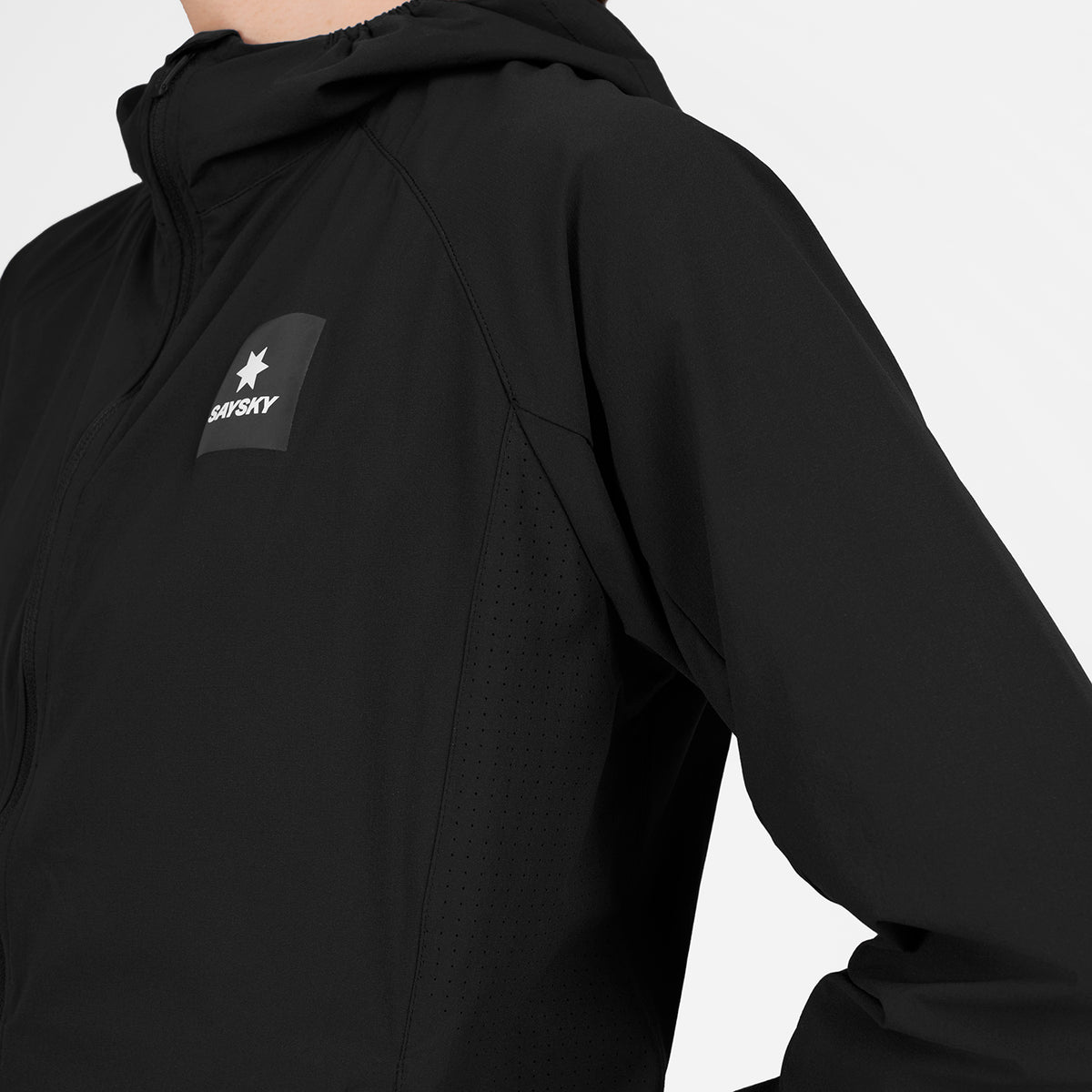ランニングジャケット SW10001c901 W Clean Pace Flex Hooded Jacket - Black [レディーズ]