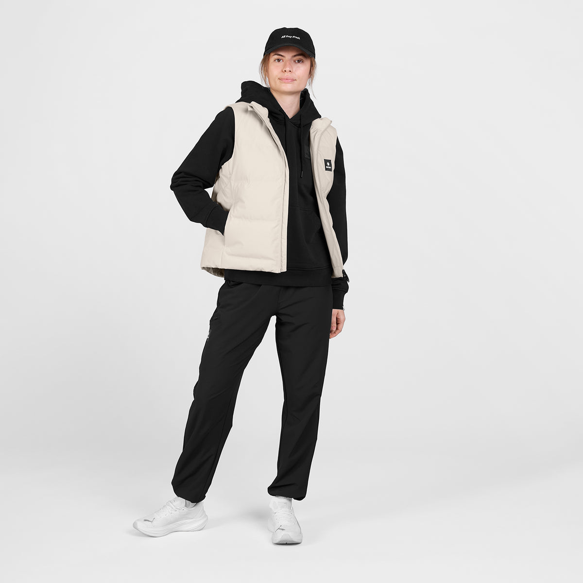 ランニングベスト SW10003c606 W Everyday Down Vest - Grey [レディーズ]