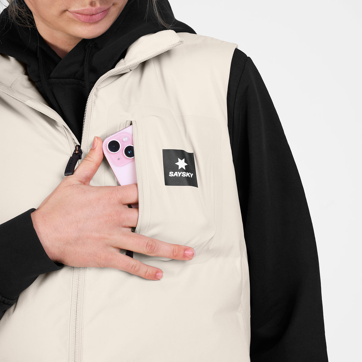 ランニングベスト SW10003c606 W Everyday Down Vest - Grey [レディーズ]