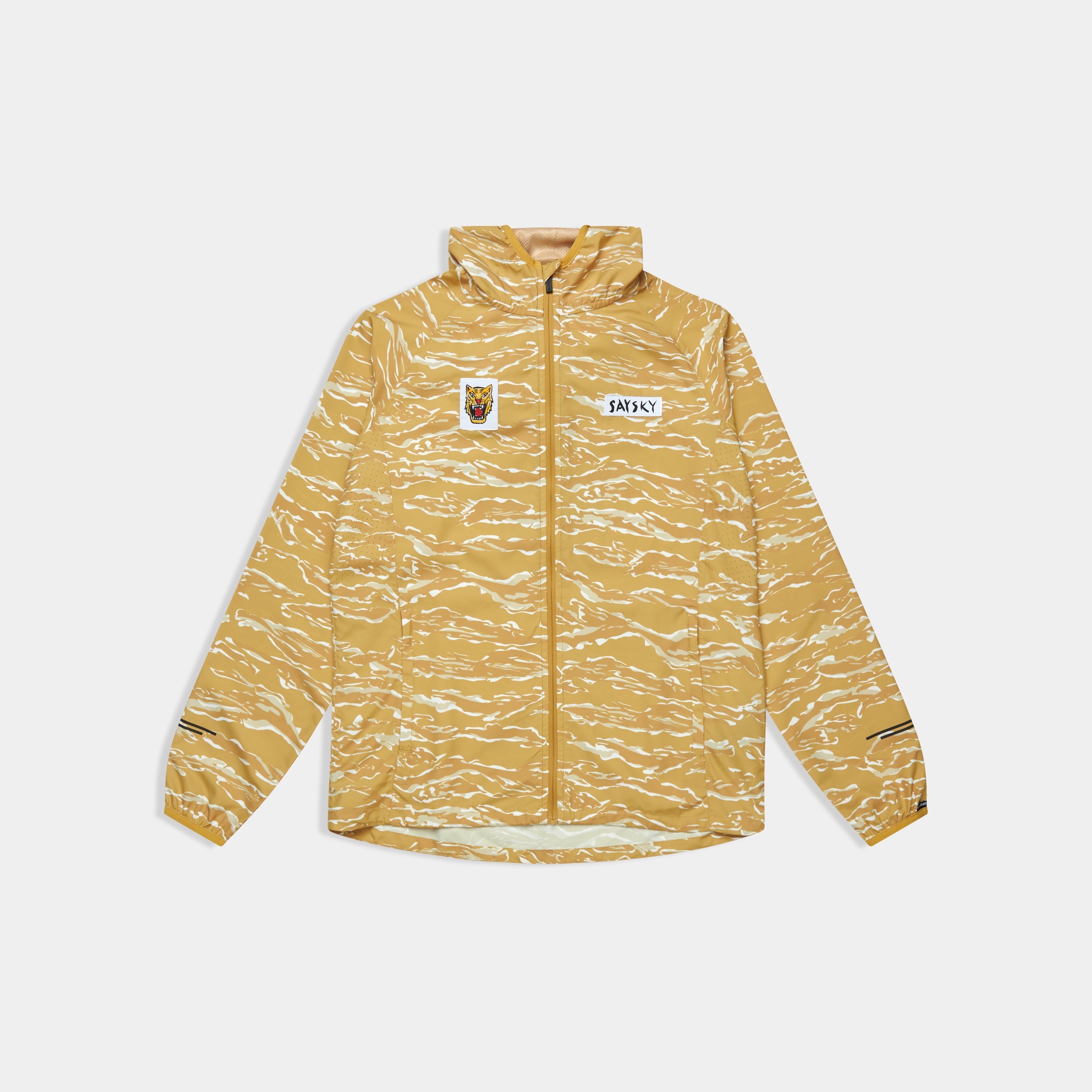 ランニングジャケット SW10004c1064 W Tiger Pace Jacket - Yellowcamo [レディーズ]