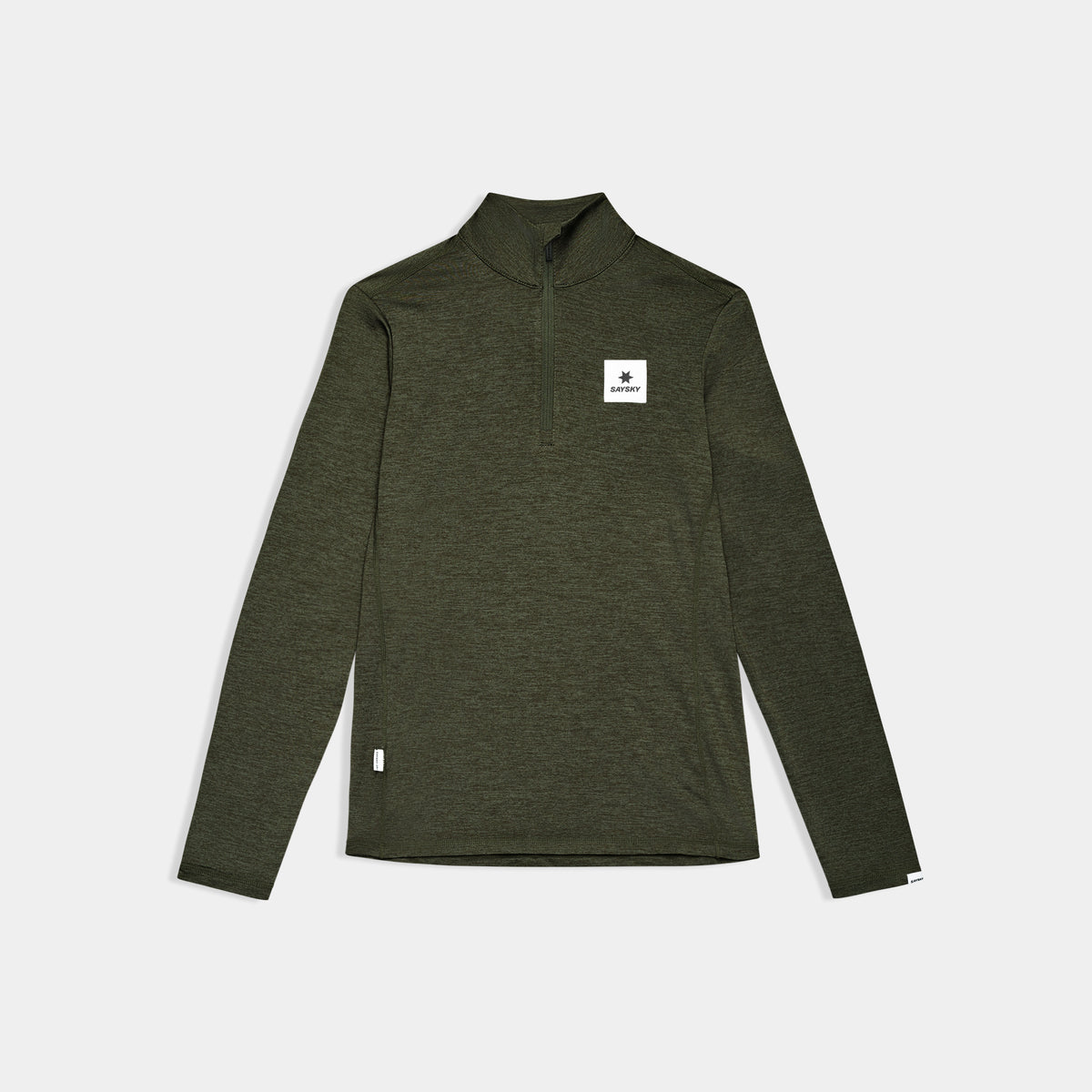 ランニングTシャツ（ロングスリーブ） SW20002c3001 W Pace 1/2 Zip Long Sleeve - Green [レディーズ]