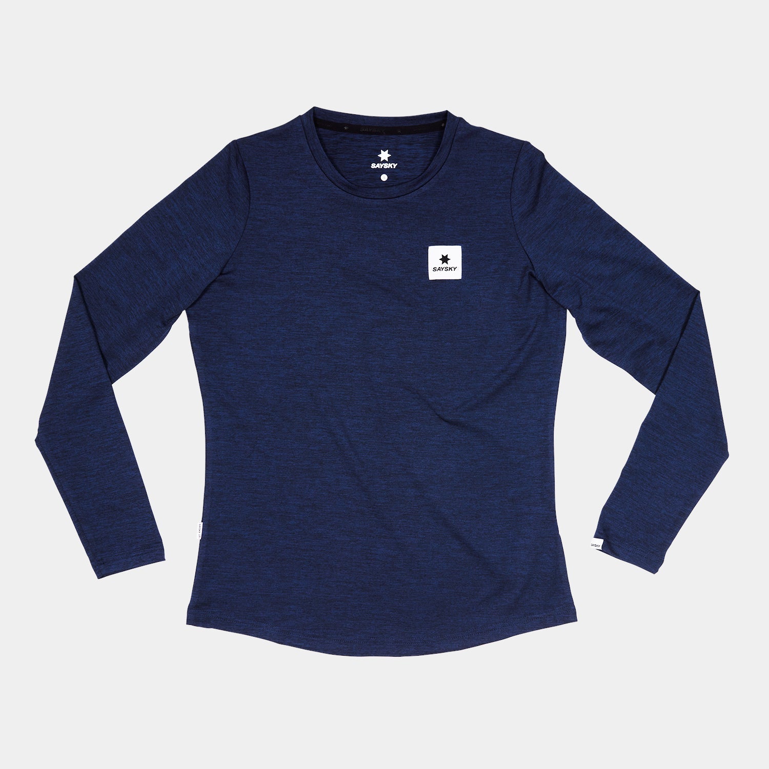 ランニングTシャツ（ロングスリーブ） SW20003c2001 W Clean Pace Long Sleeve - Blue [レディーズ]