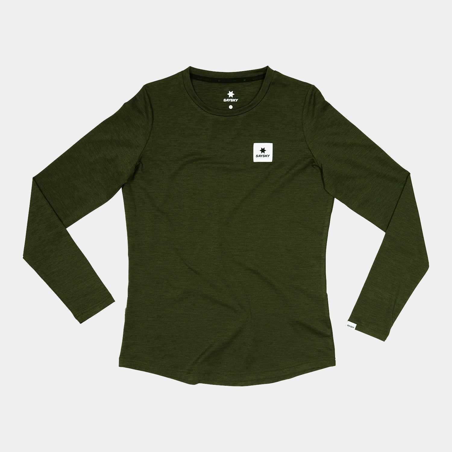ランニングTシャツ（ロングスリーブ） SW20003c3001 W Clean Pace Long Sleeve - Green [レディーズ]